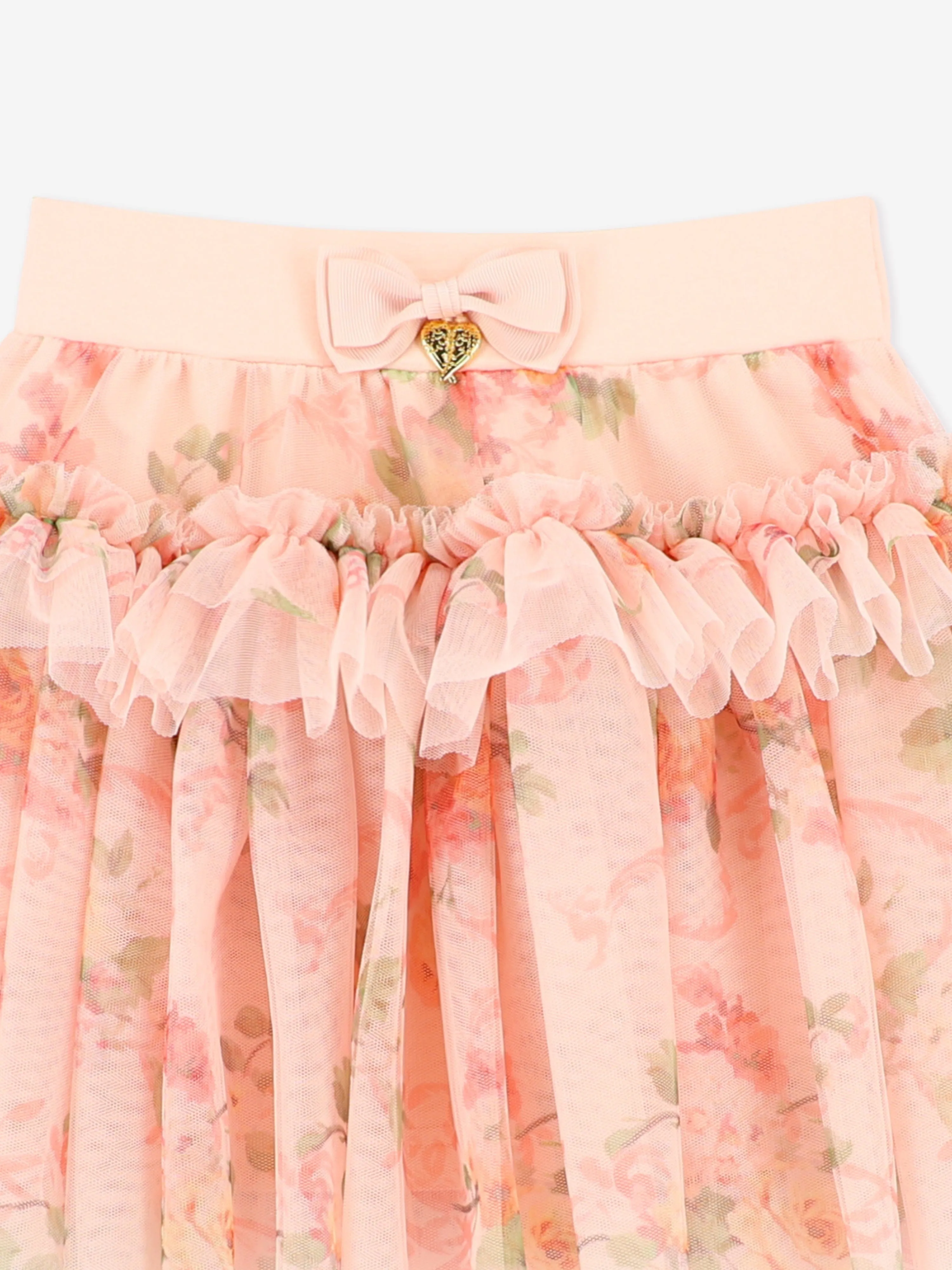 Girls Georgian Primrose Skirt in Pink