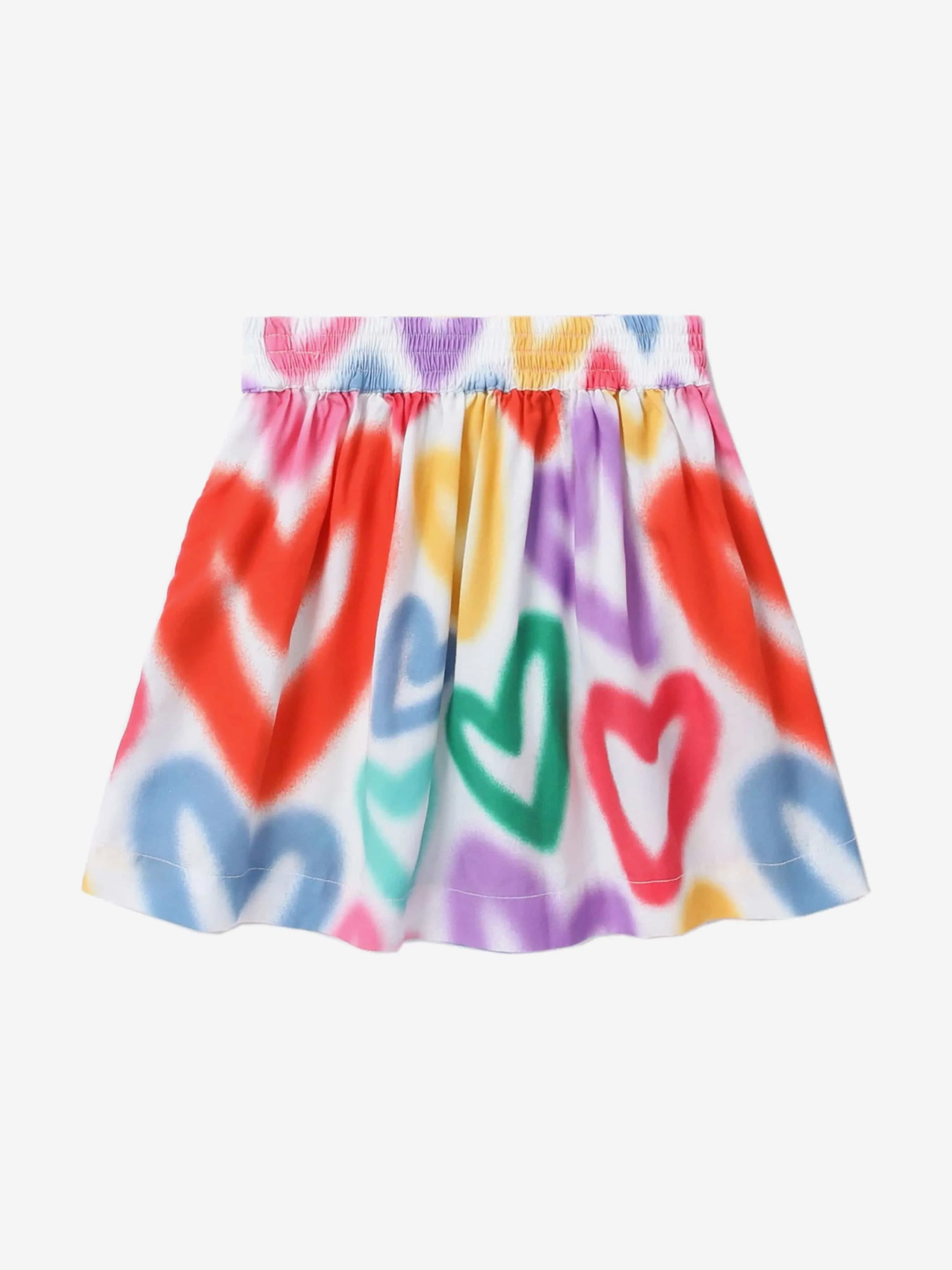Girls Heart Skirt in Multilcolour