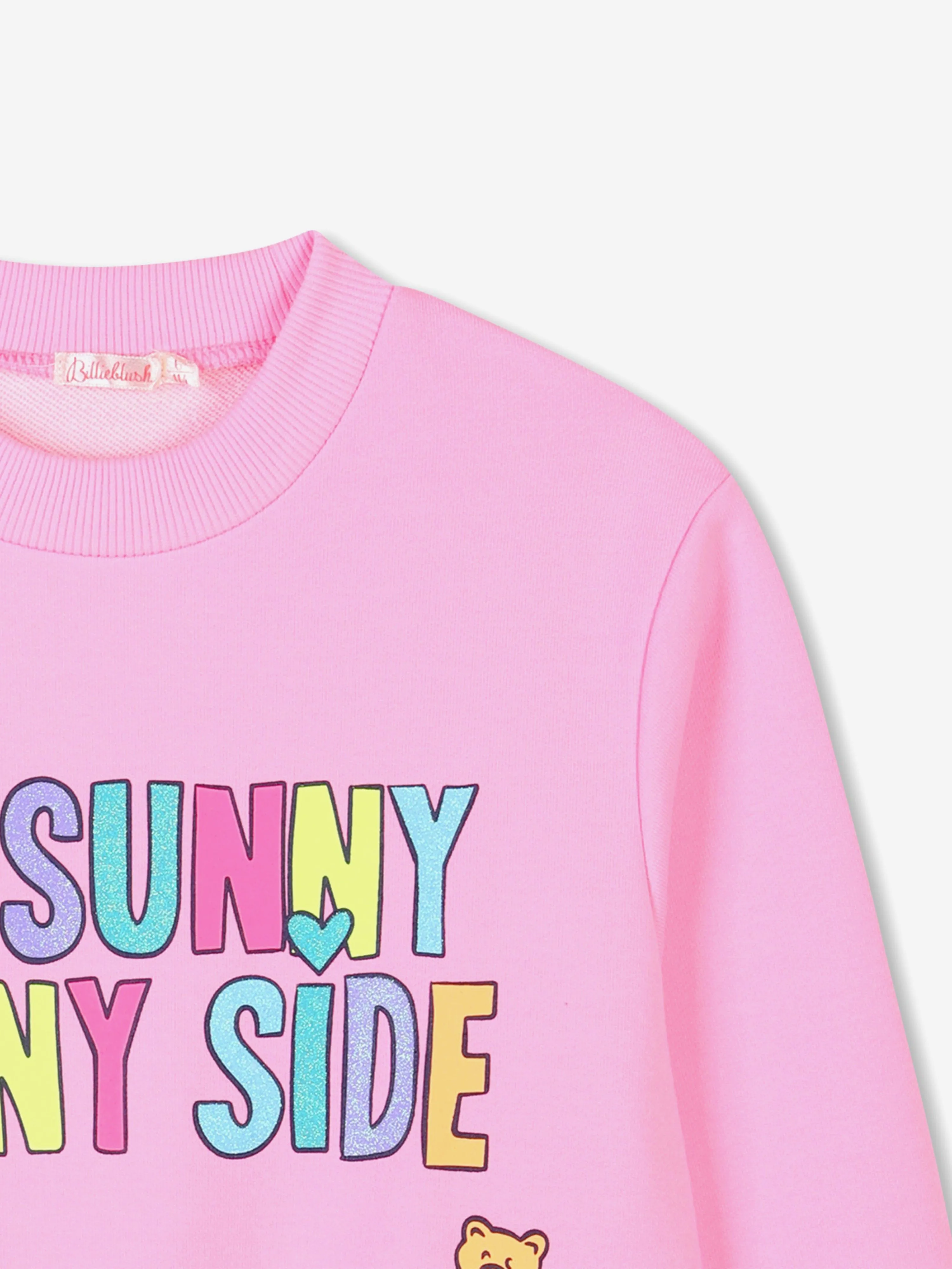 Girls Illustrated Sweatshirt in Pink