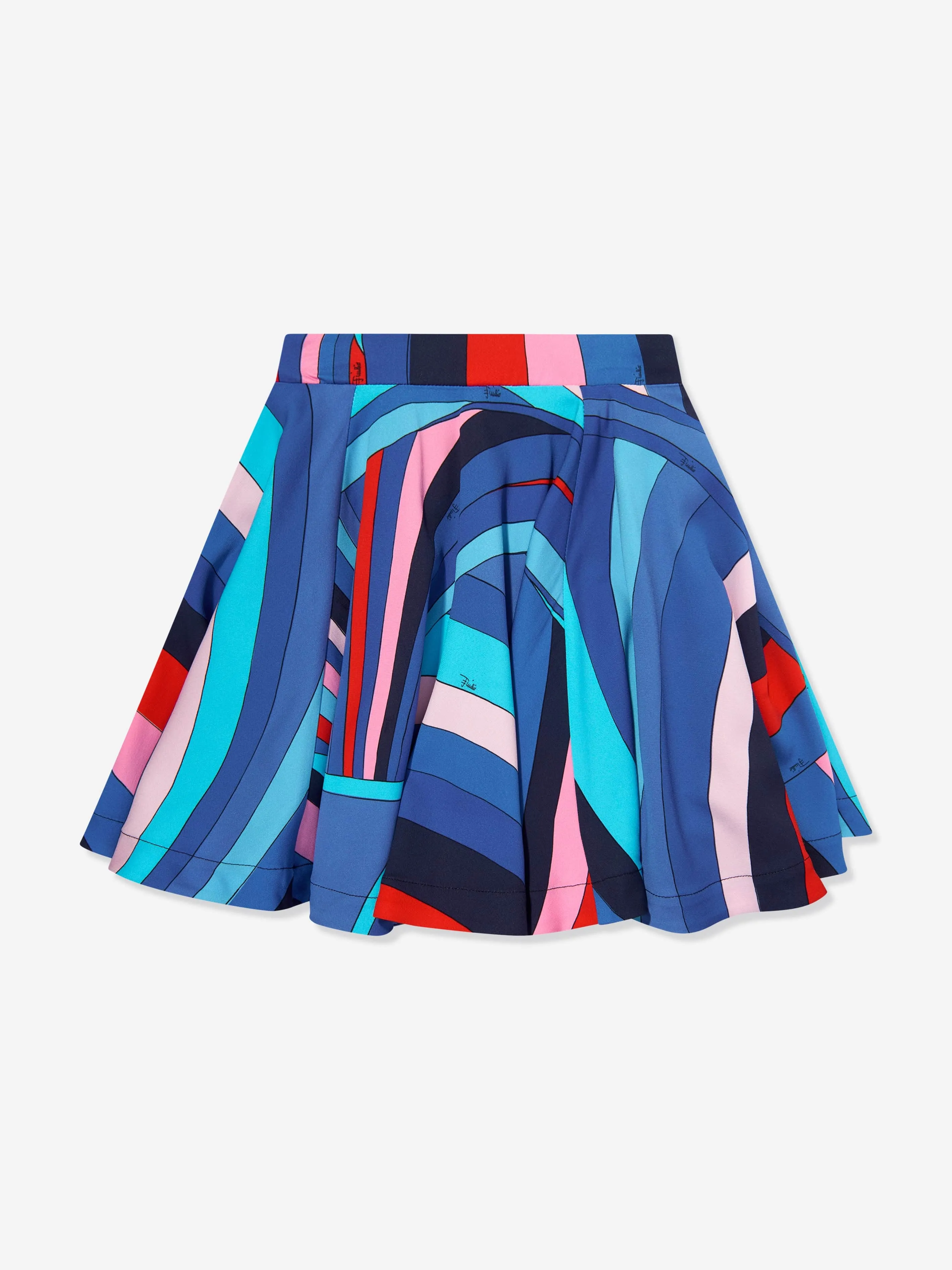 Girls Iride Print Skirt in Multicolour