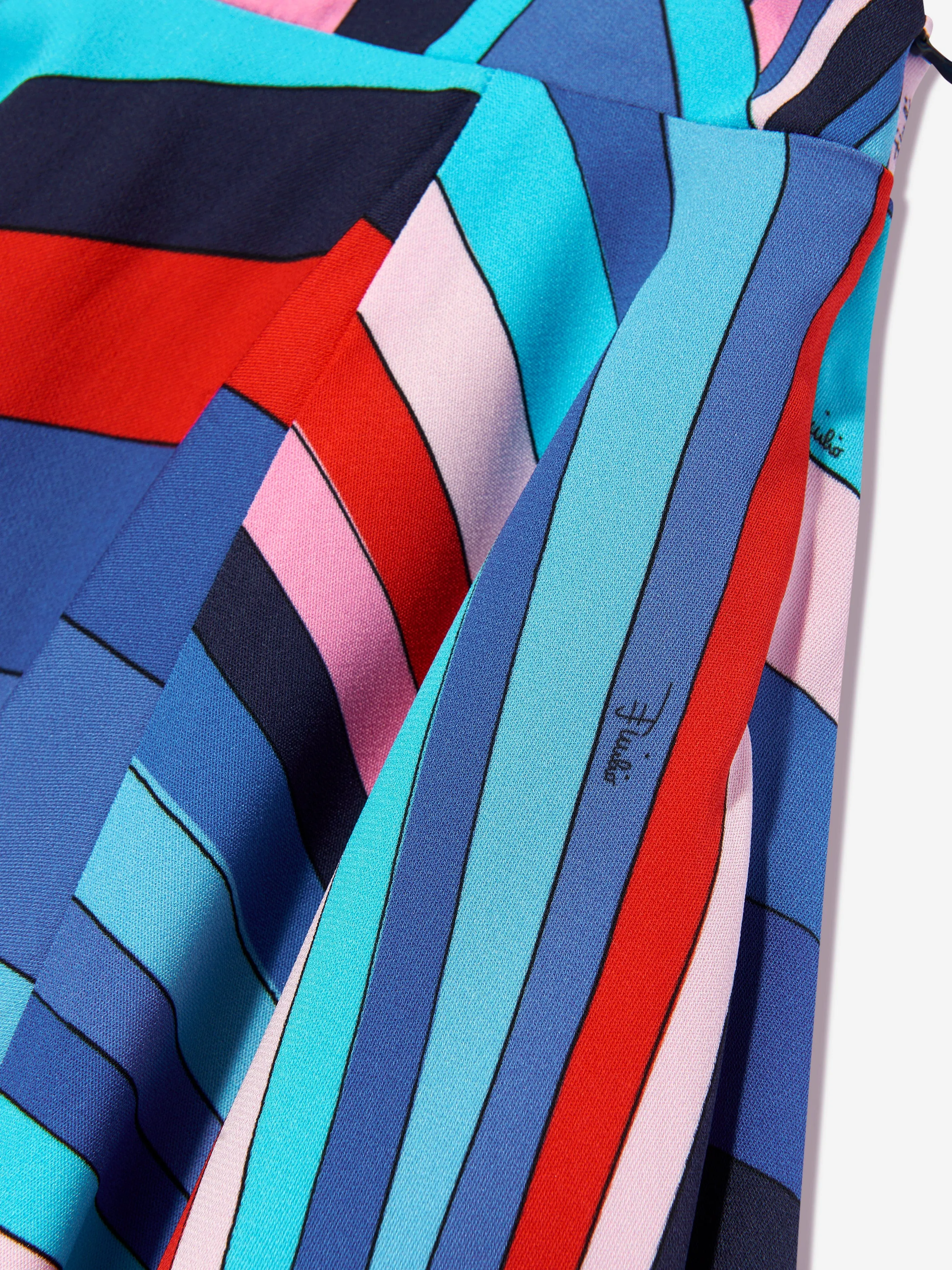 Girls Iride Print Skirt in Multicolour