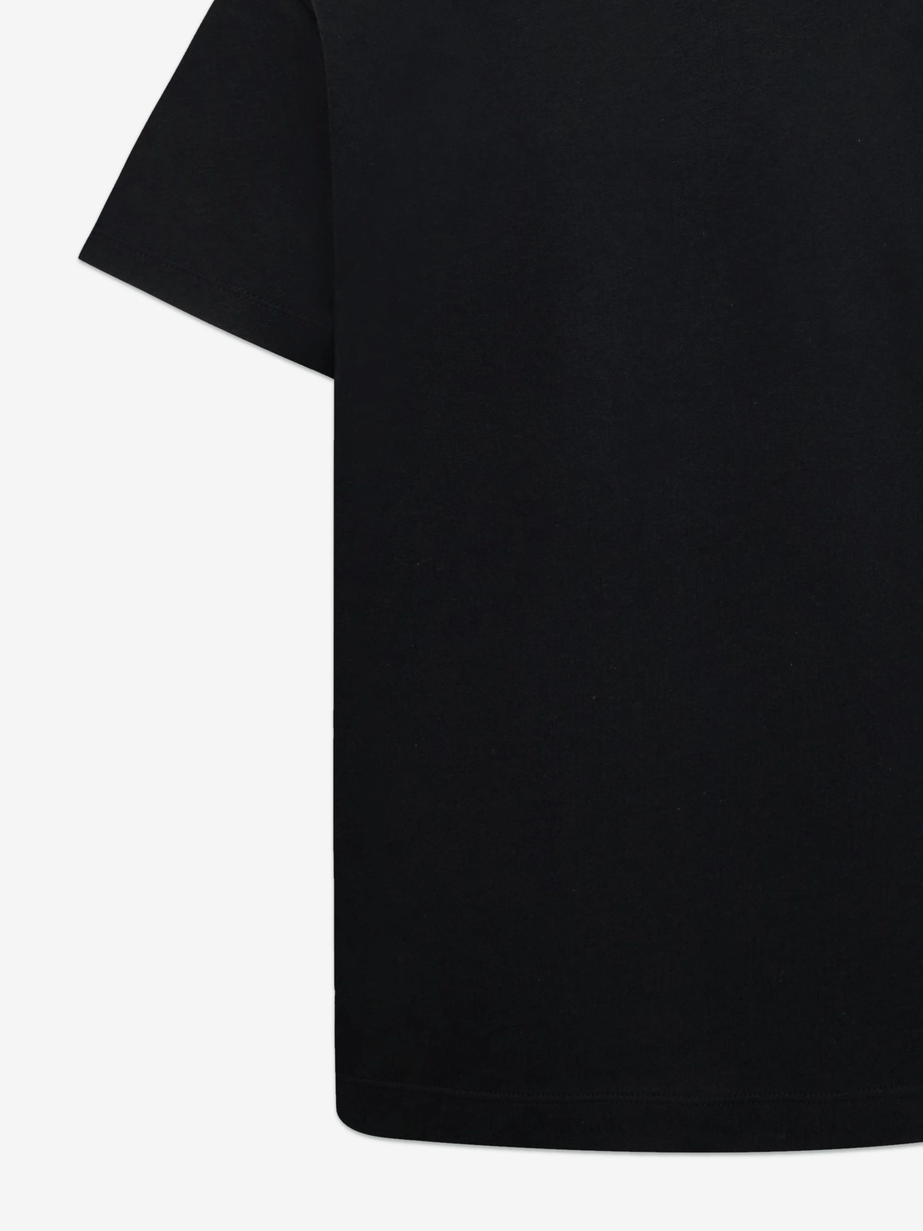 Girls JM Push Through T-Shirt in Black