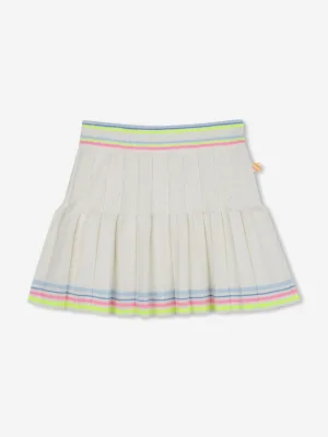Girls Knitted Skirt in Ivory