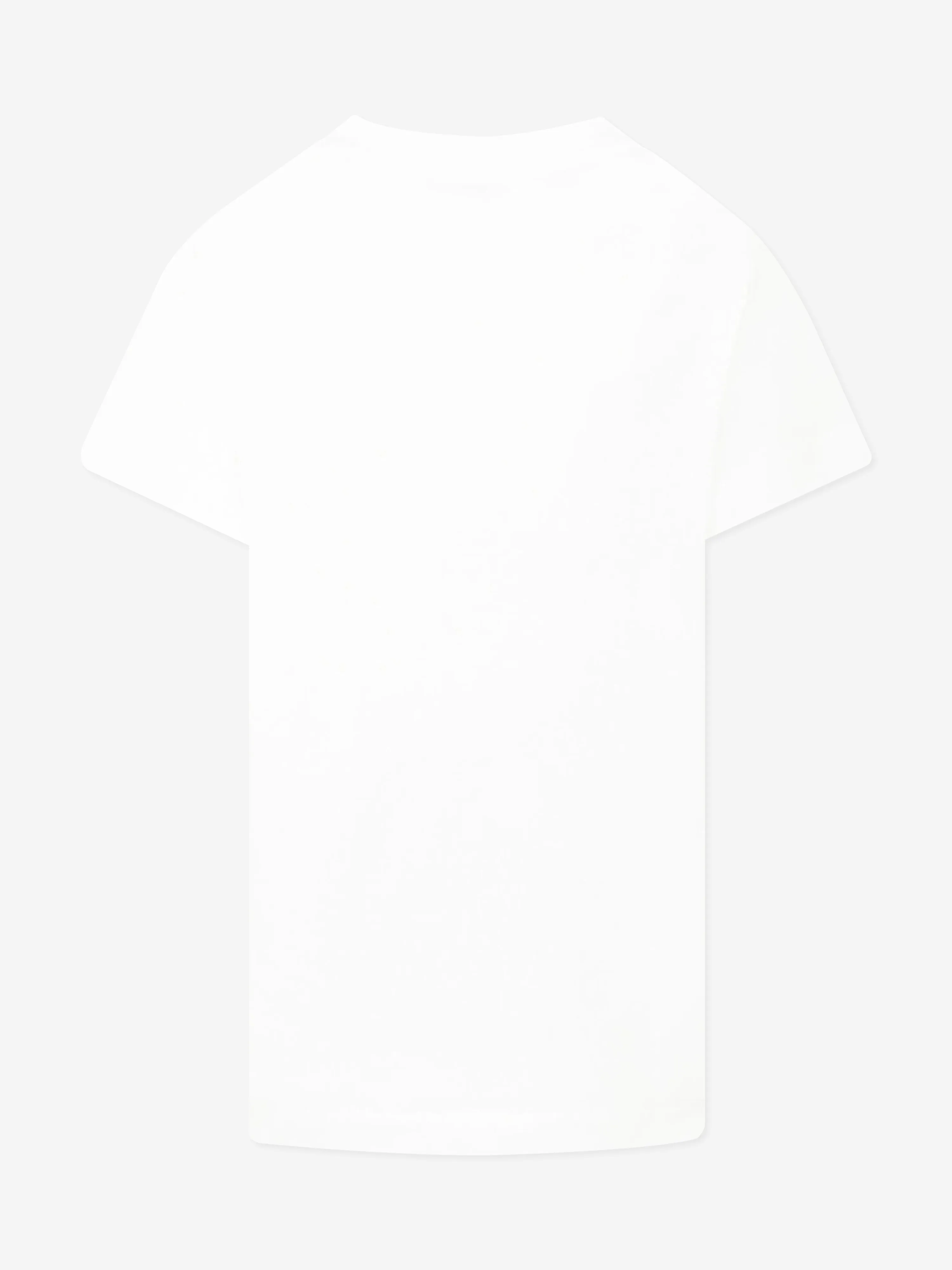 Girls Logo Print T-Shirt in White