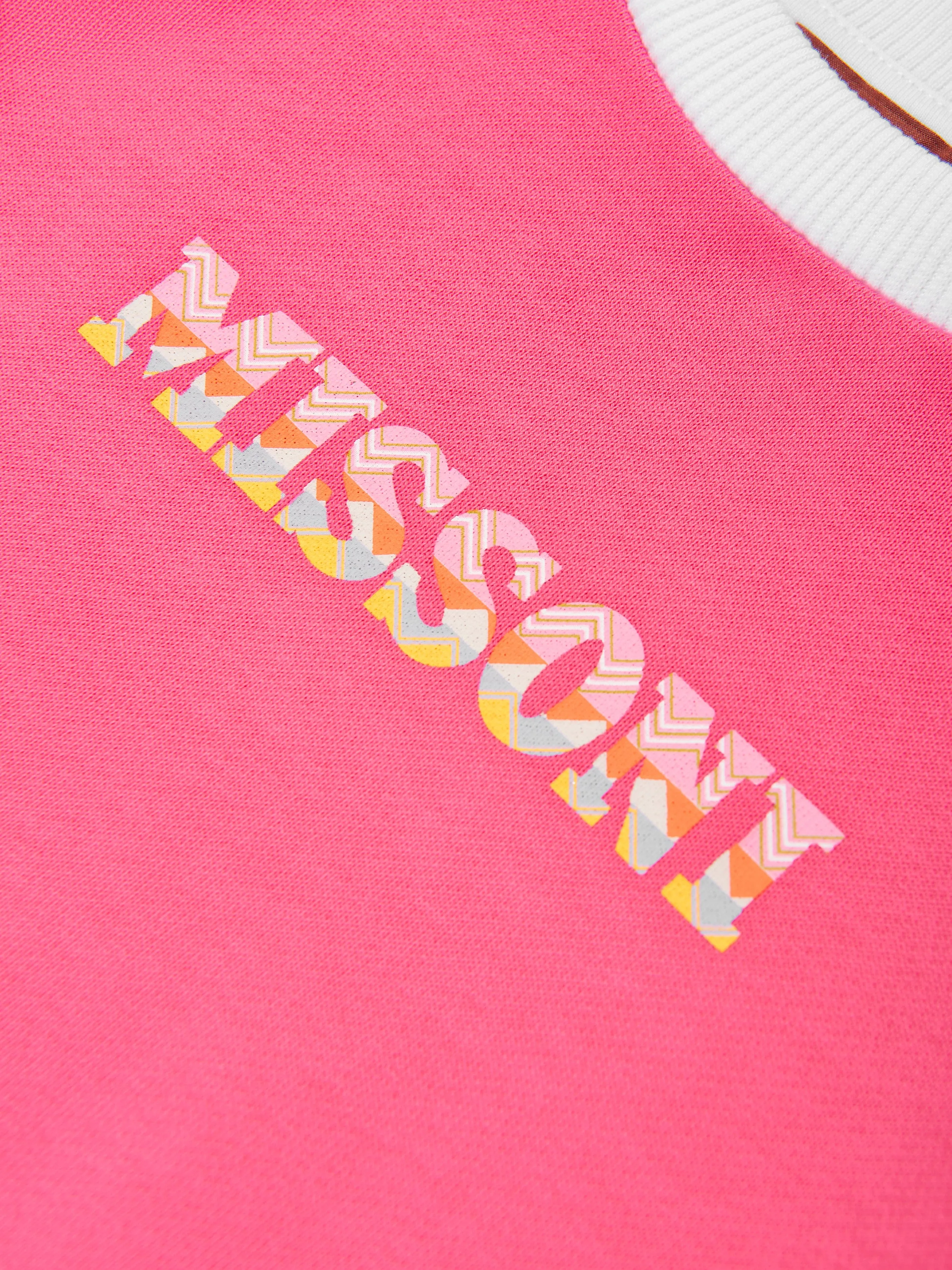 Girls Logo Sweatshirt in Pink