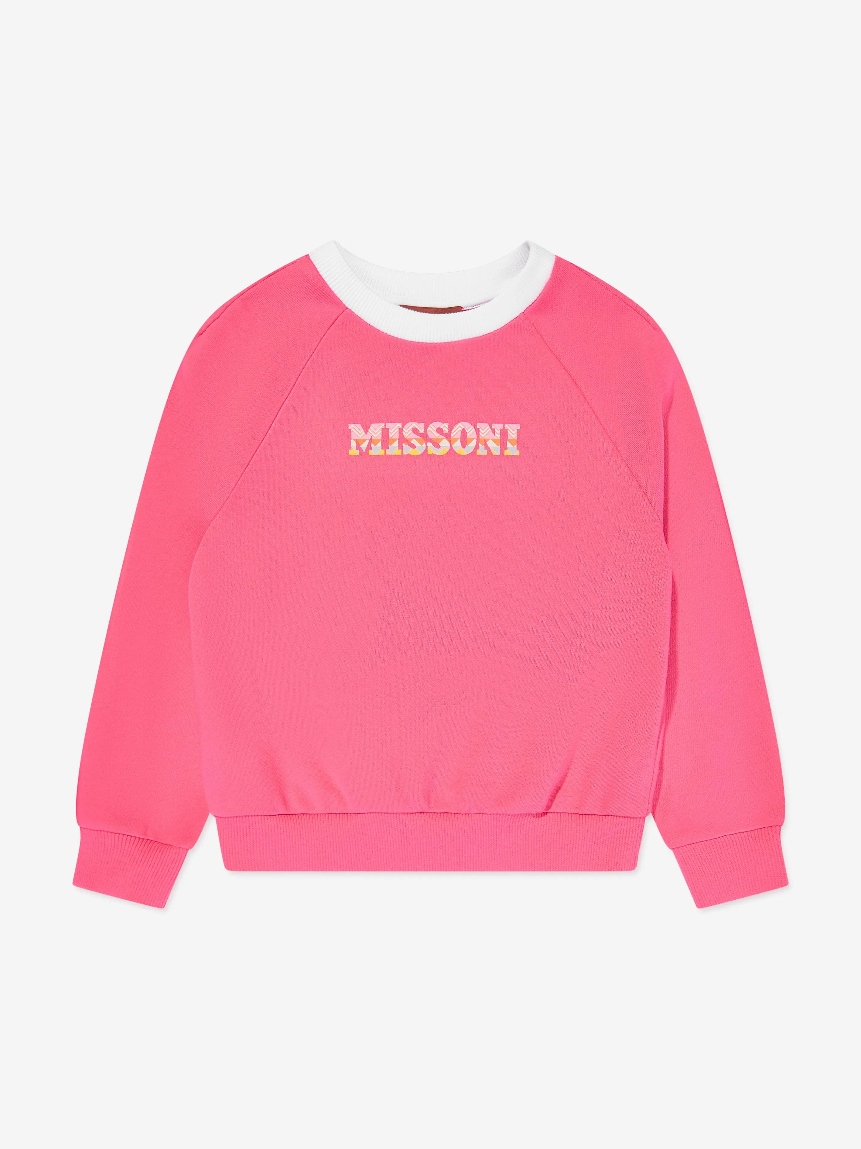 Girls Logo Sweatshirt in Pink