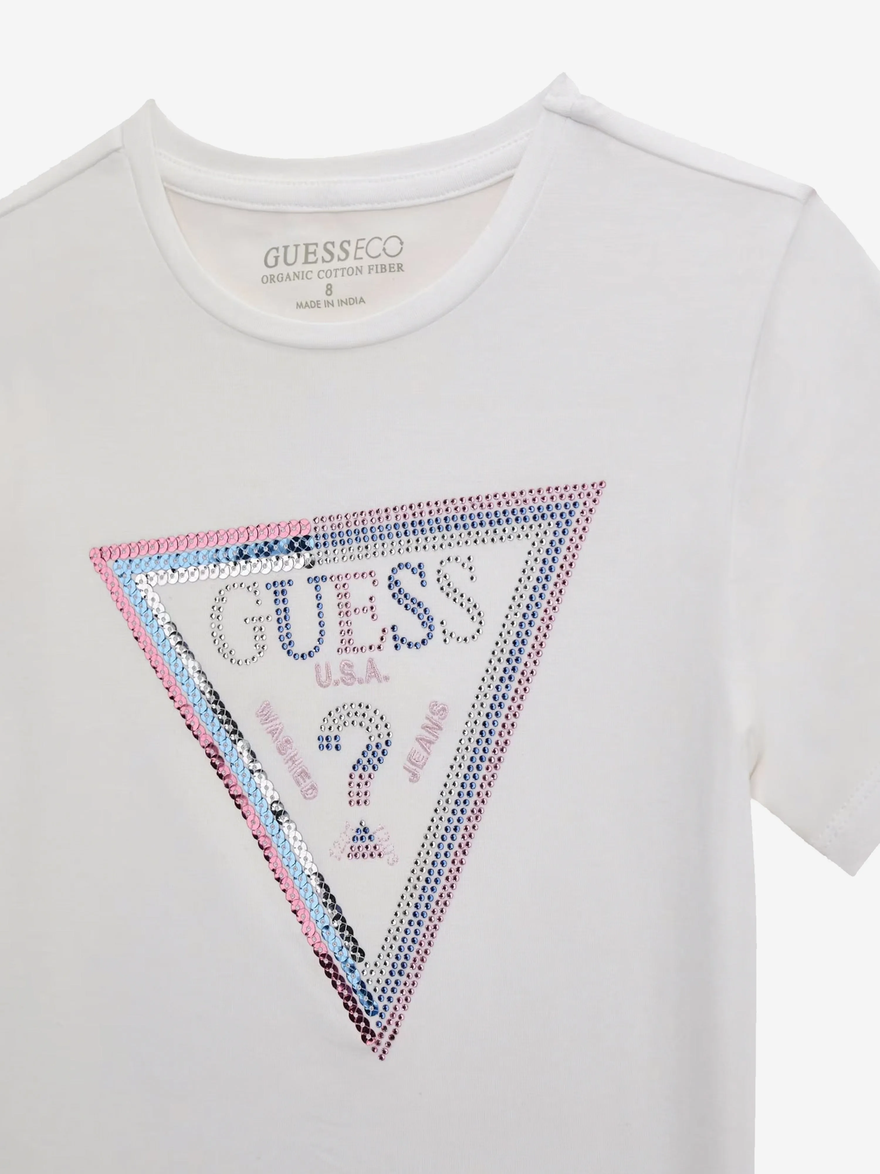 Girls Logo T-Shirt in White
