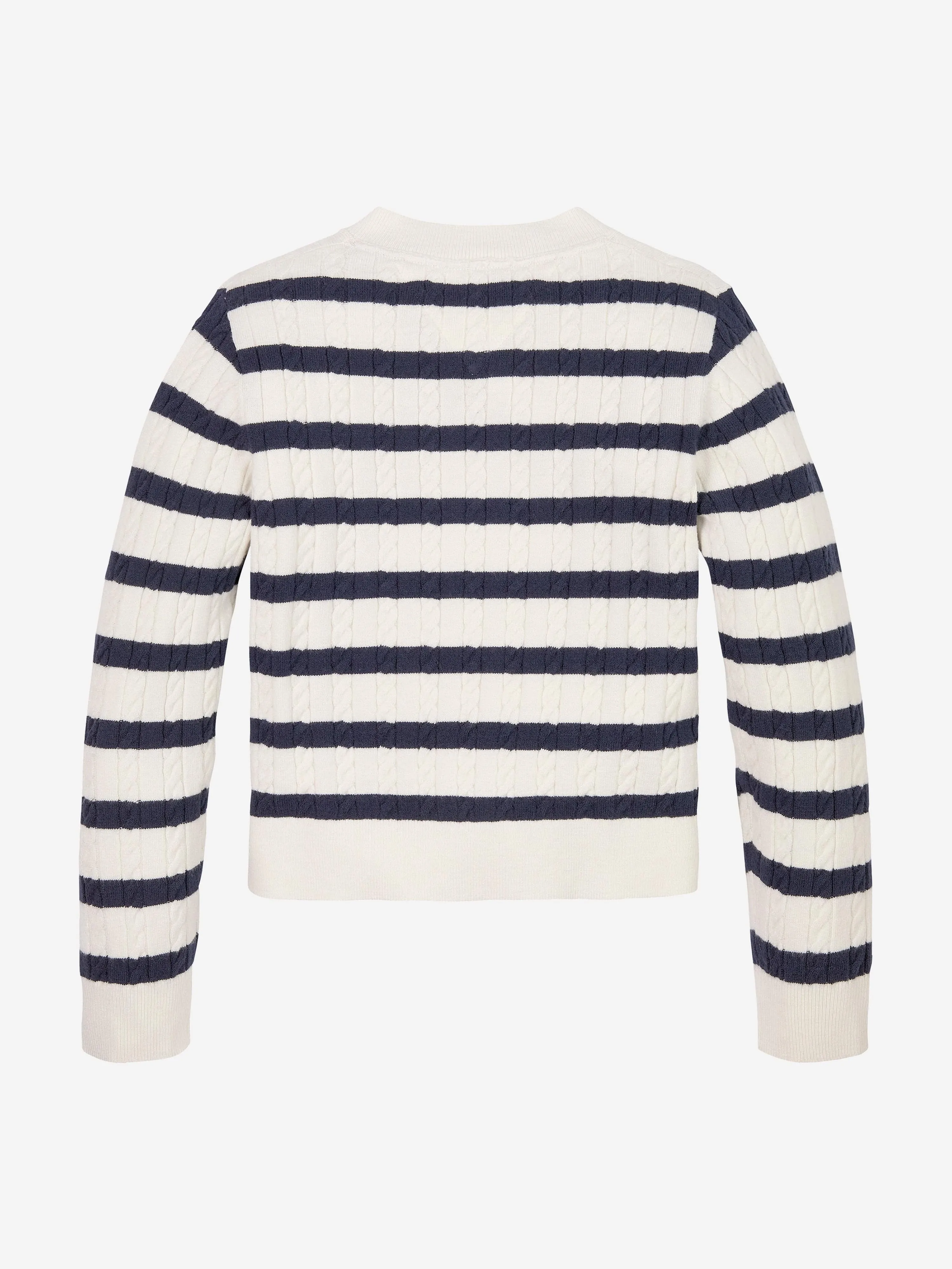 Girls Mini Cable Knit Cardigan in Multicolour