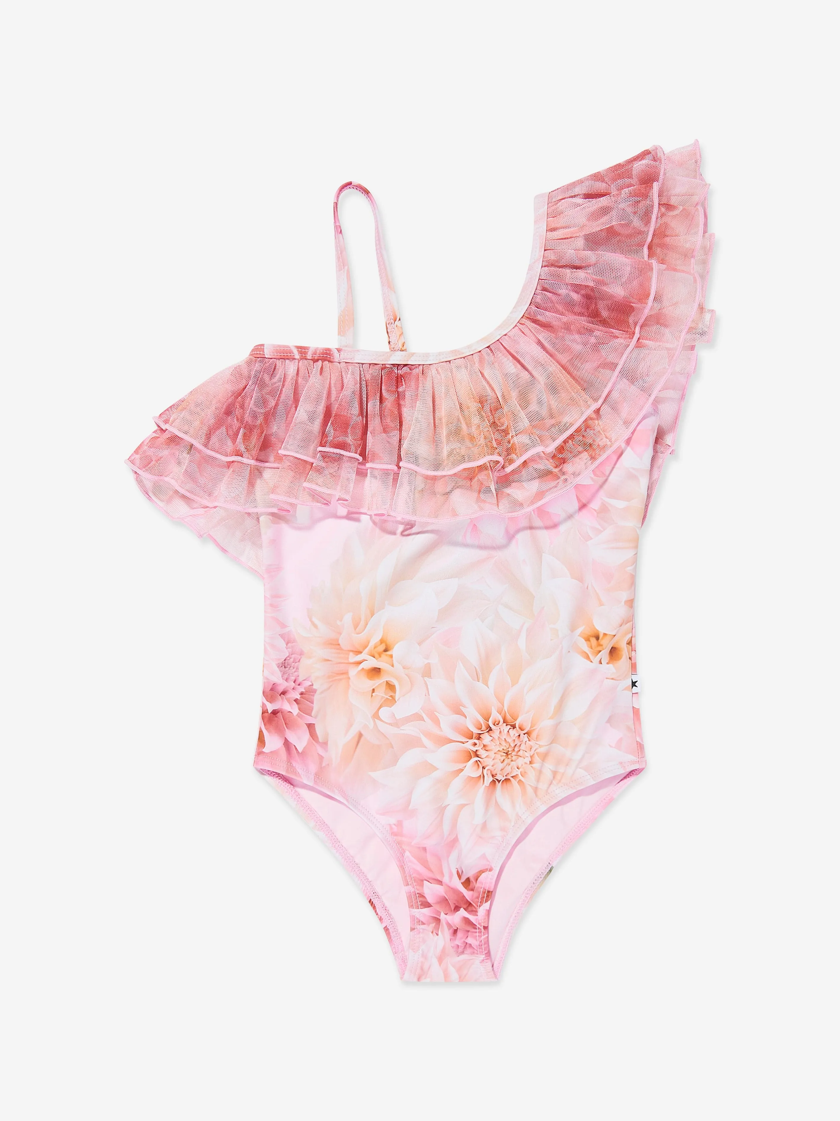 Girls Nilla Dahila Swimsuit in Pink (UPF50 )