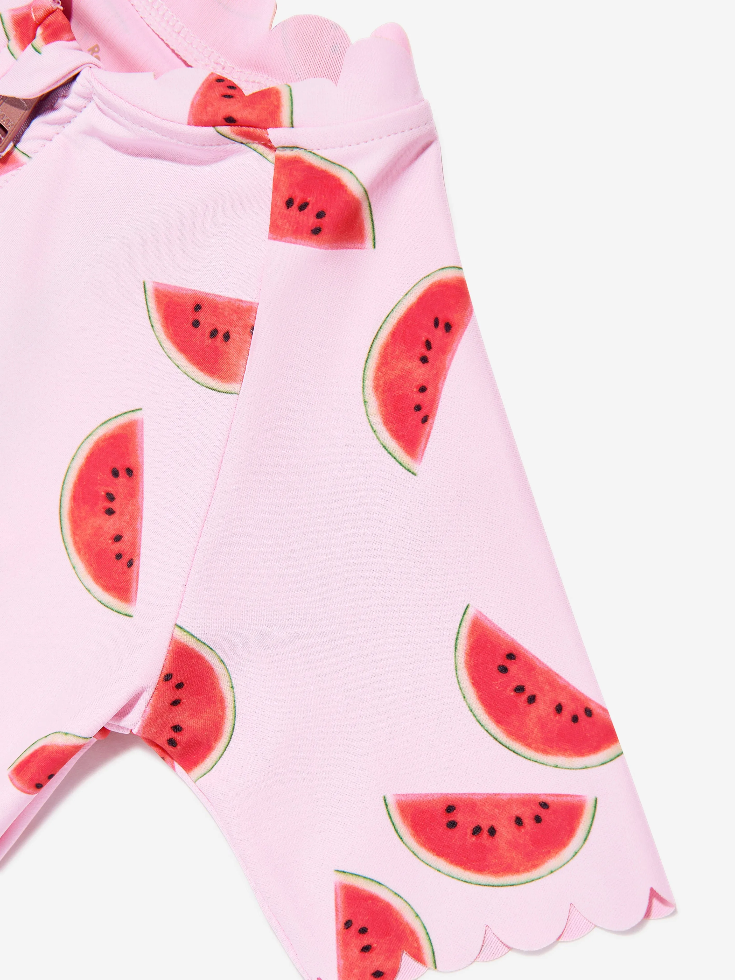Girls Nolu Melon Swimsuit in Pink (UPF50 )