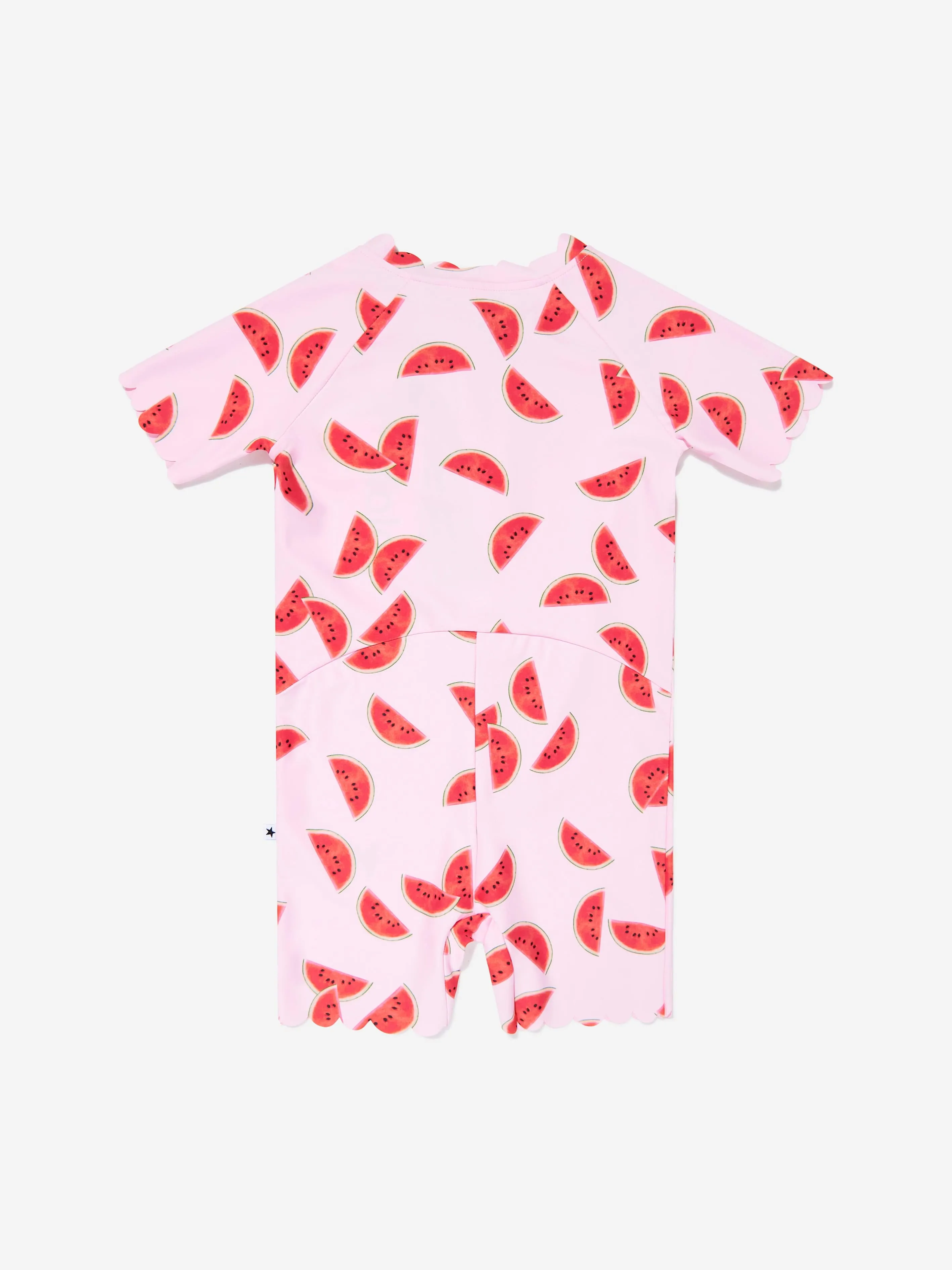 Girls Nolu Melon Swimsuit in Pink (UPF50 )
