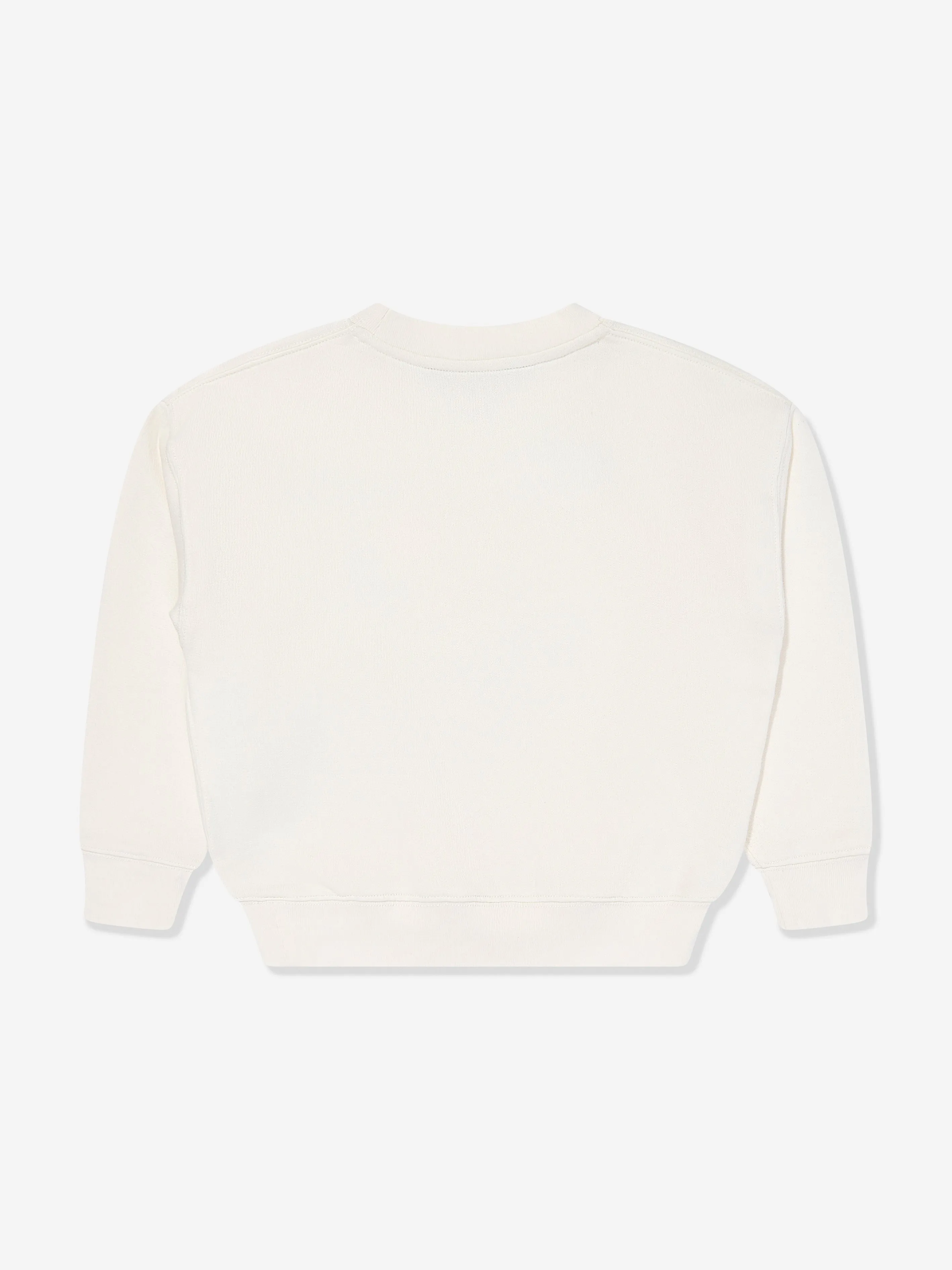 Girls Polo Bear Sweatshirt in White