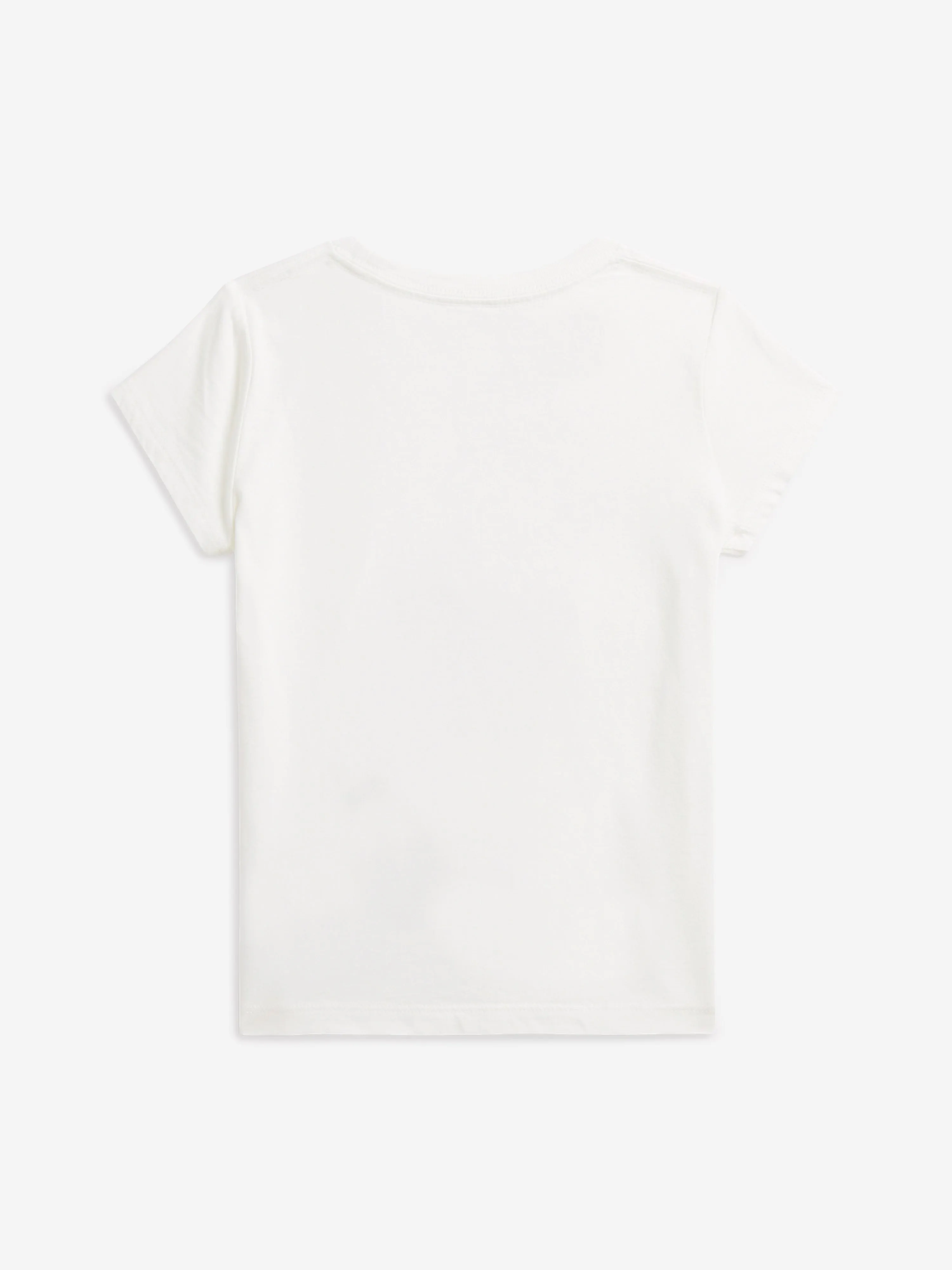 Girls Polo Puppy T-Shirt in White