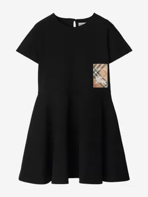Girls Riley EKD Dress in Black