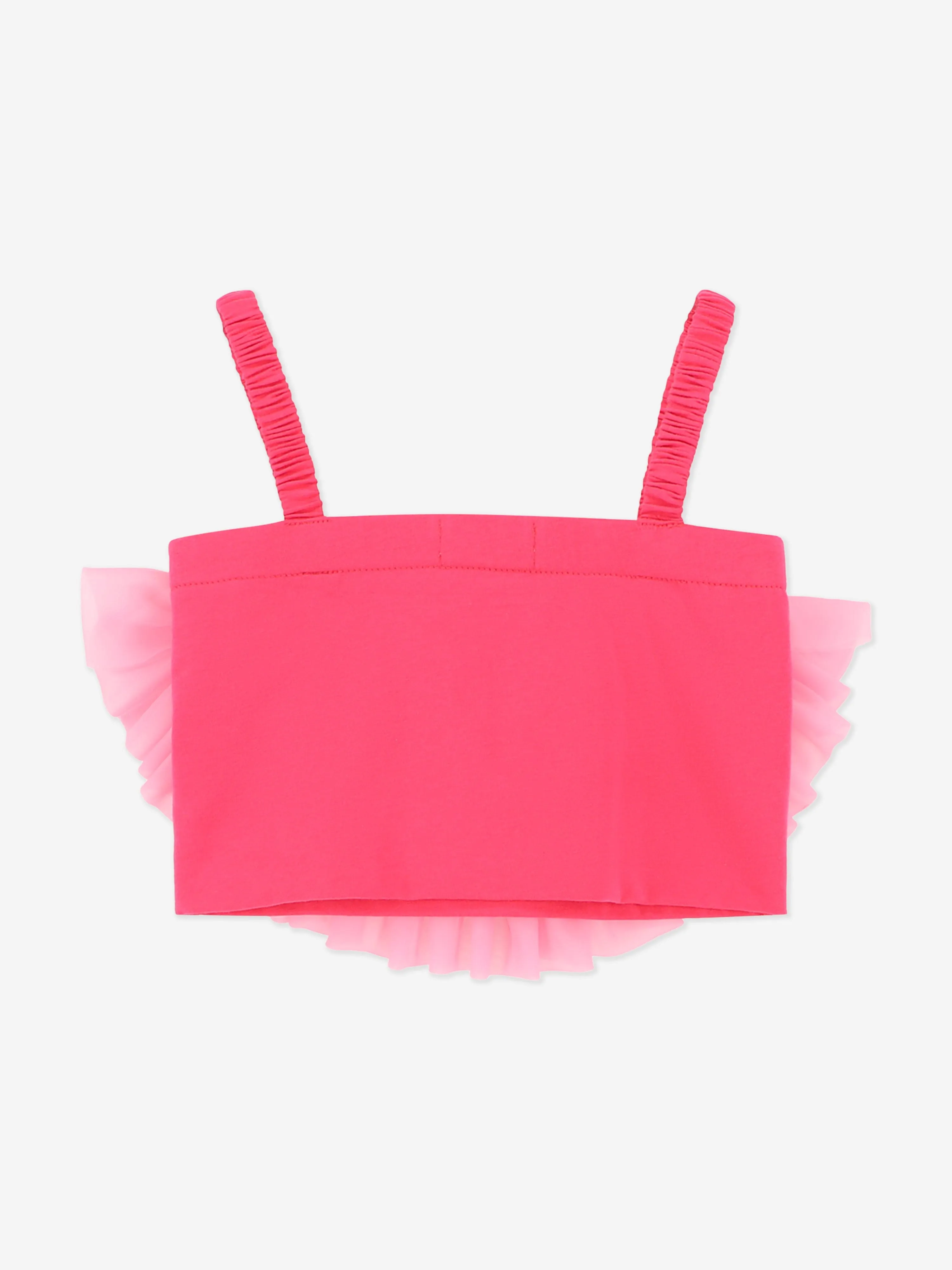 Girls Rosetta Blooming Marvellous Tulle Top in Pink