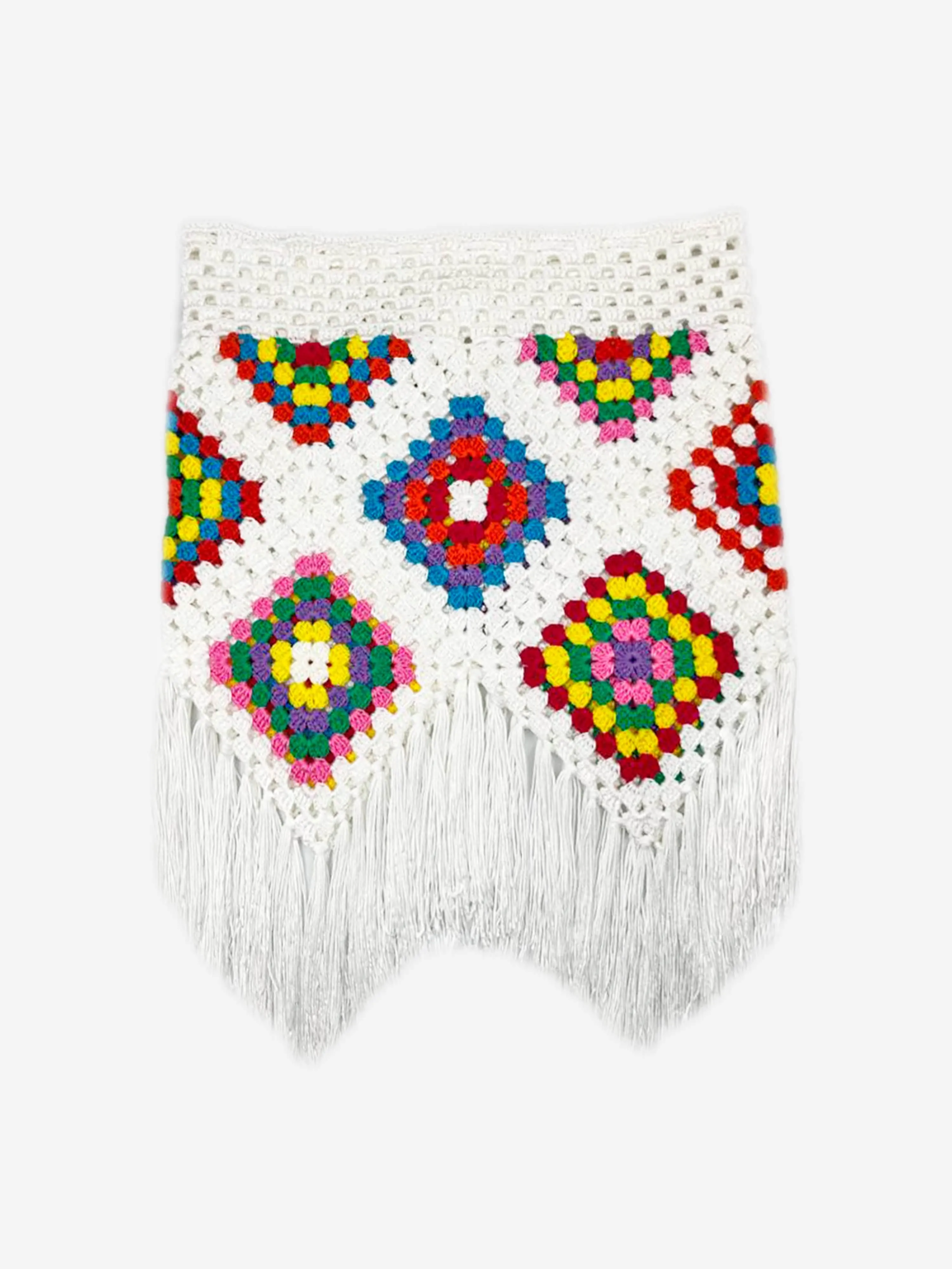 Girls Sandia Skirt in White