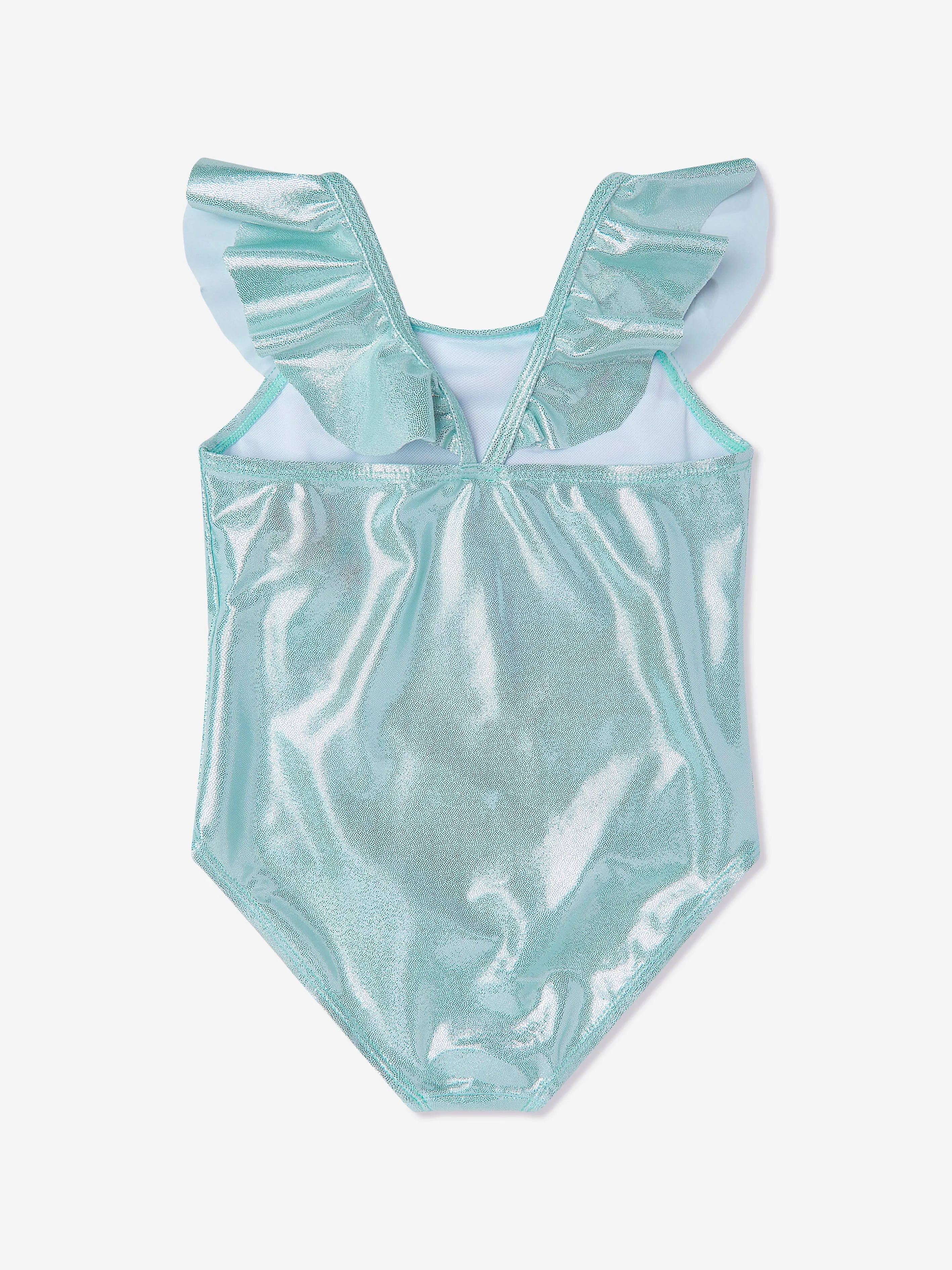 Girls Seashell Swimsuit in Green (UPF50 )