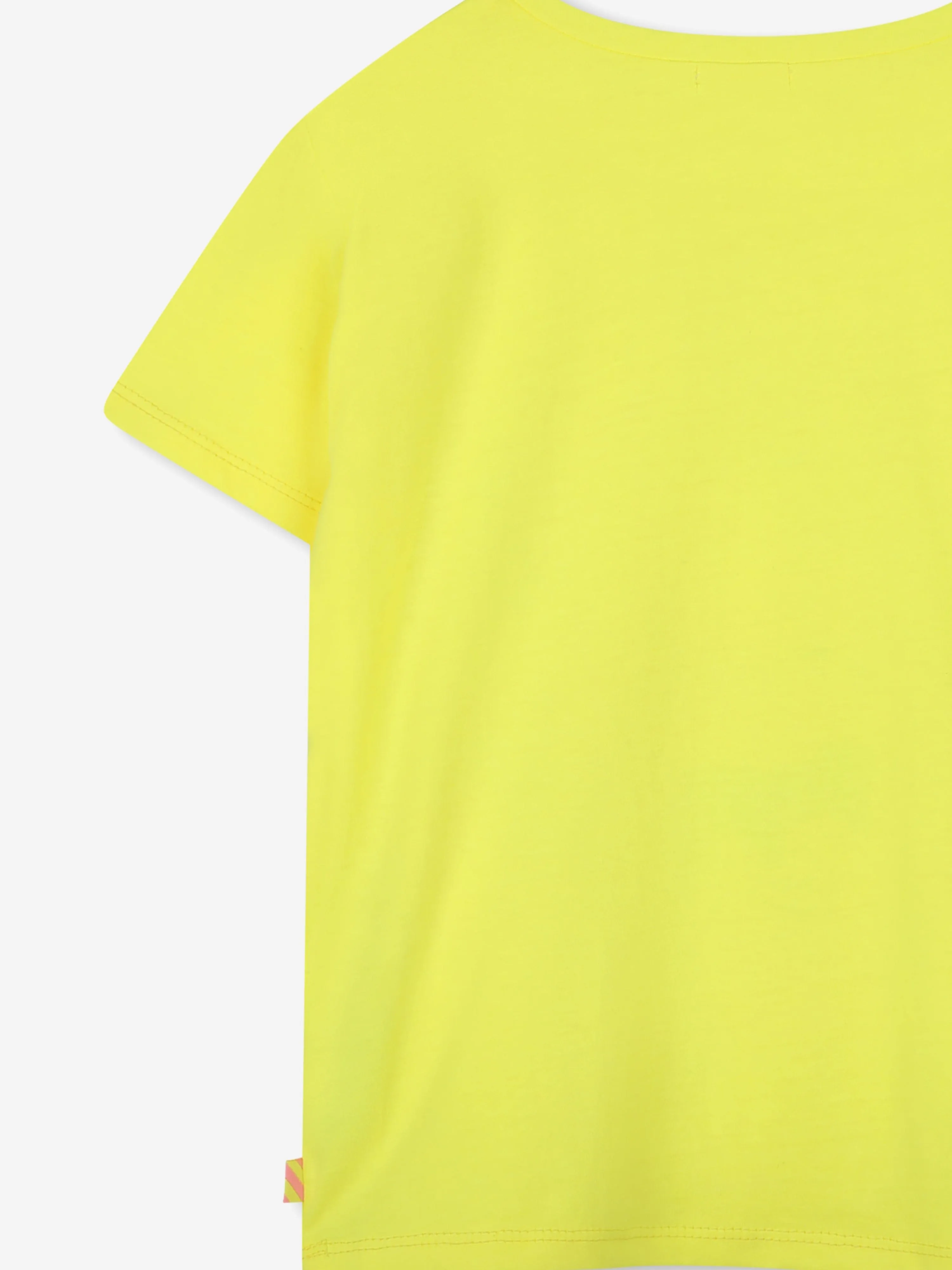 Girls Sequin Illustrated T-Shirt in Yellow