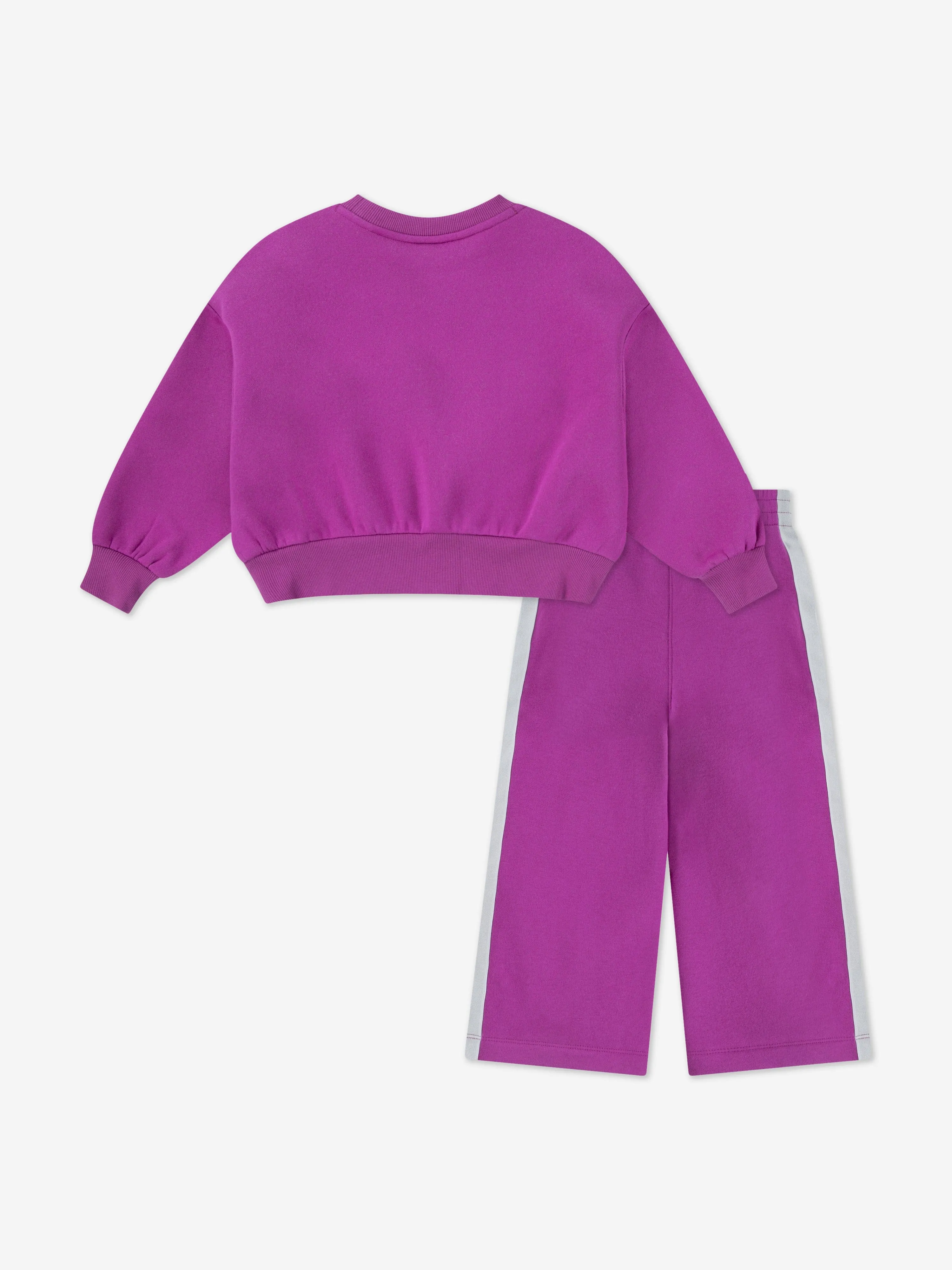 Girls Shine Logo Tracksuit in Purple