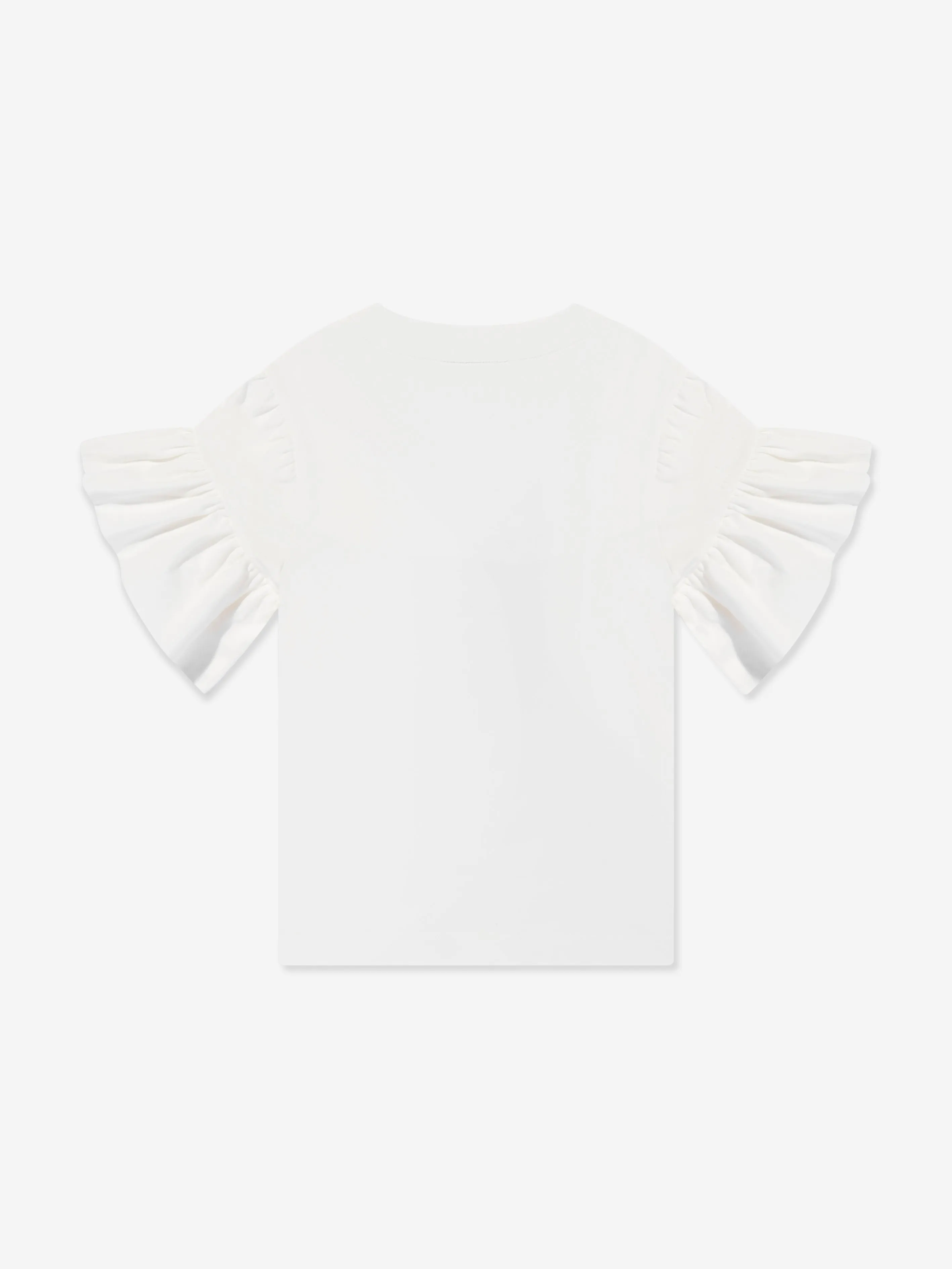 Girls Squirrel T-Shirt in White