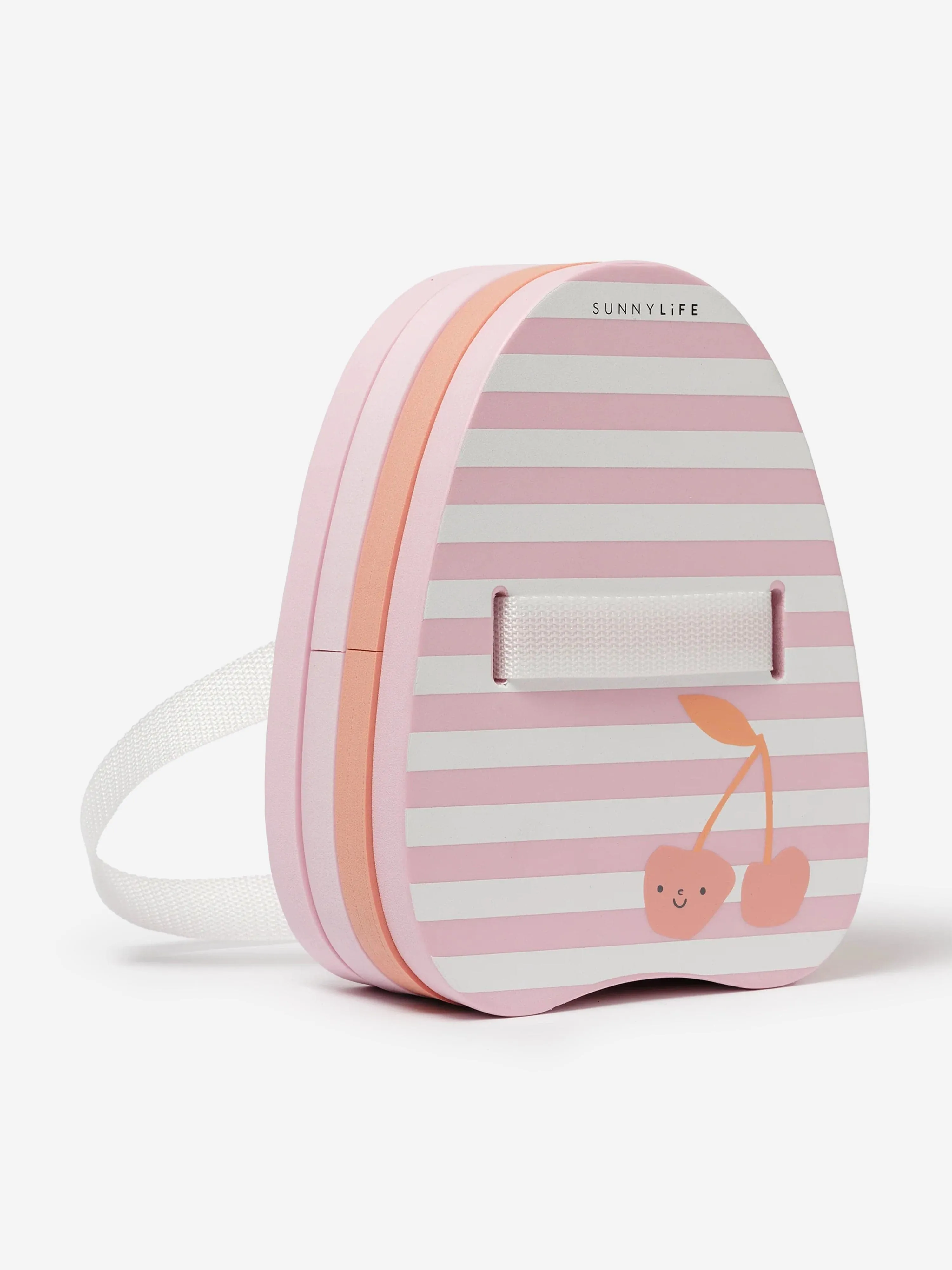 Girls Striped Bubble Back Float Cherry in Pink (23cm)