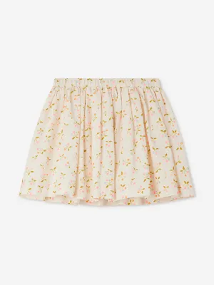 Girls Suzon Skirt in Ivory