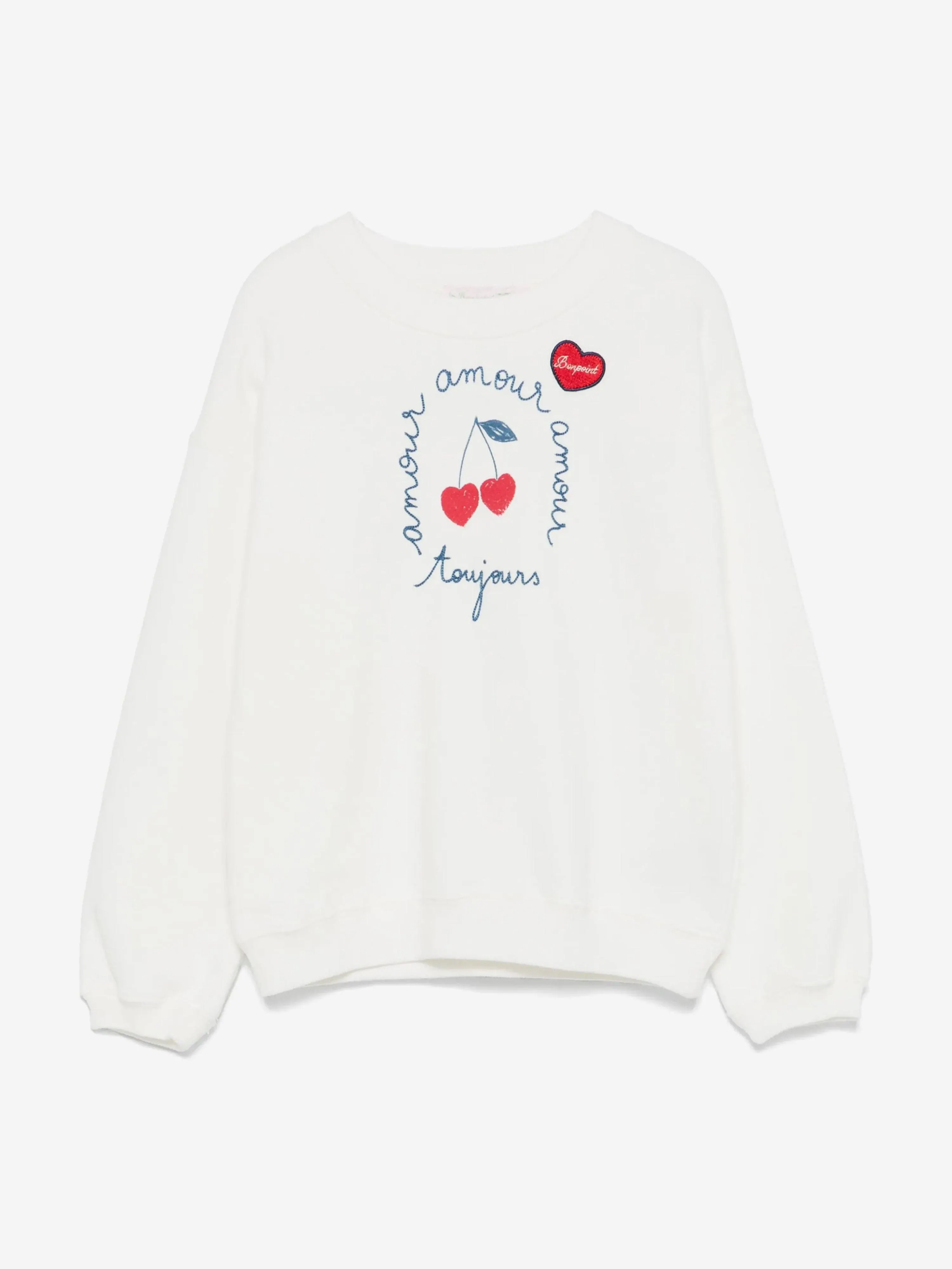 Girls Tayla Sweatshirt in Ivory