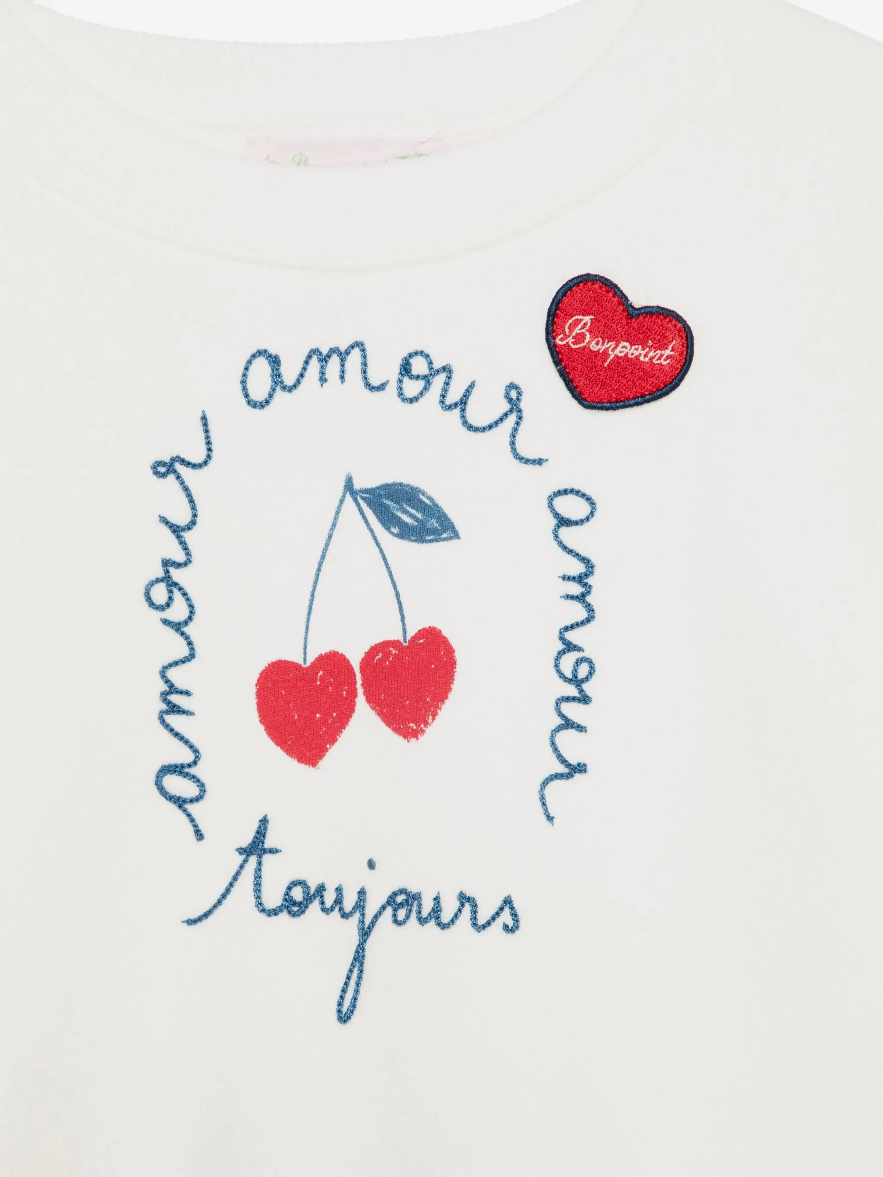 Girls Tayla Sweatshirt in Ivory