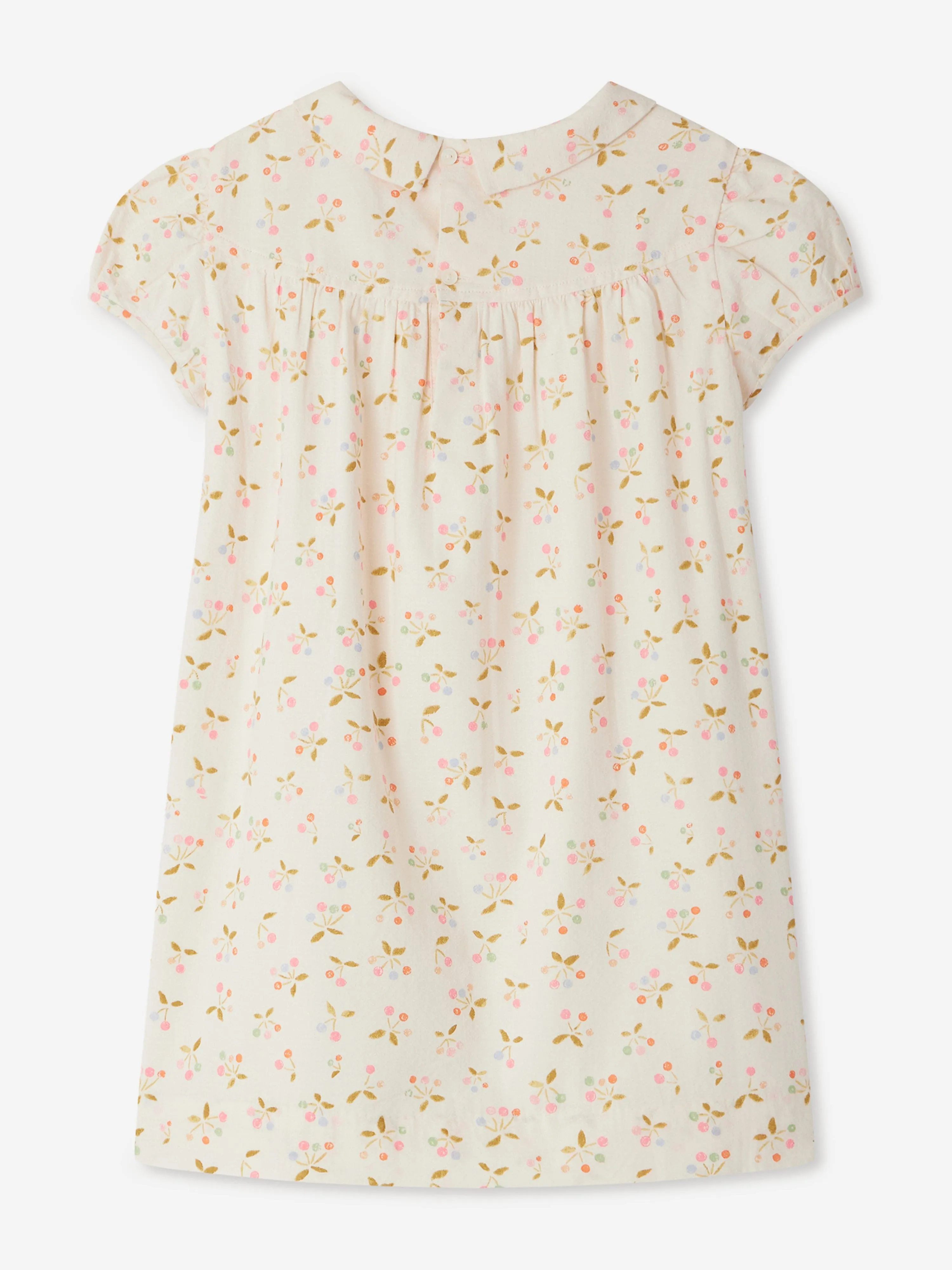 Girls Tia Dress in Ivory