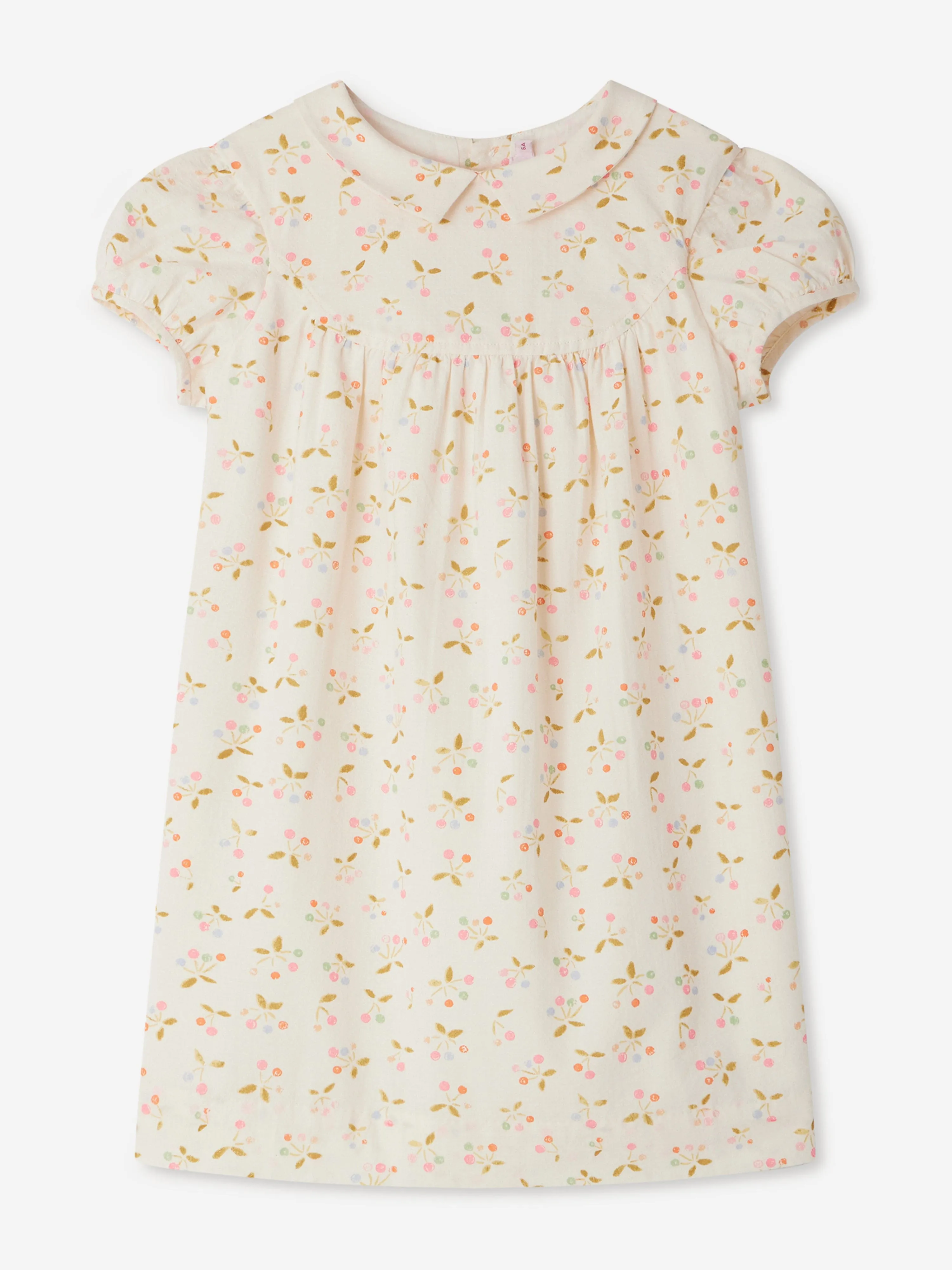 Girls Tia Dress in Ivory