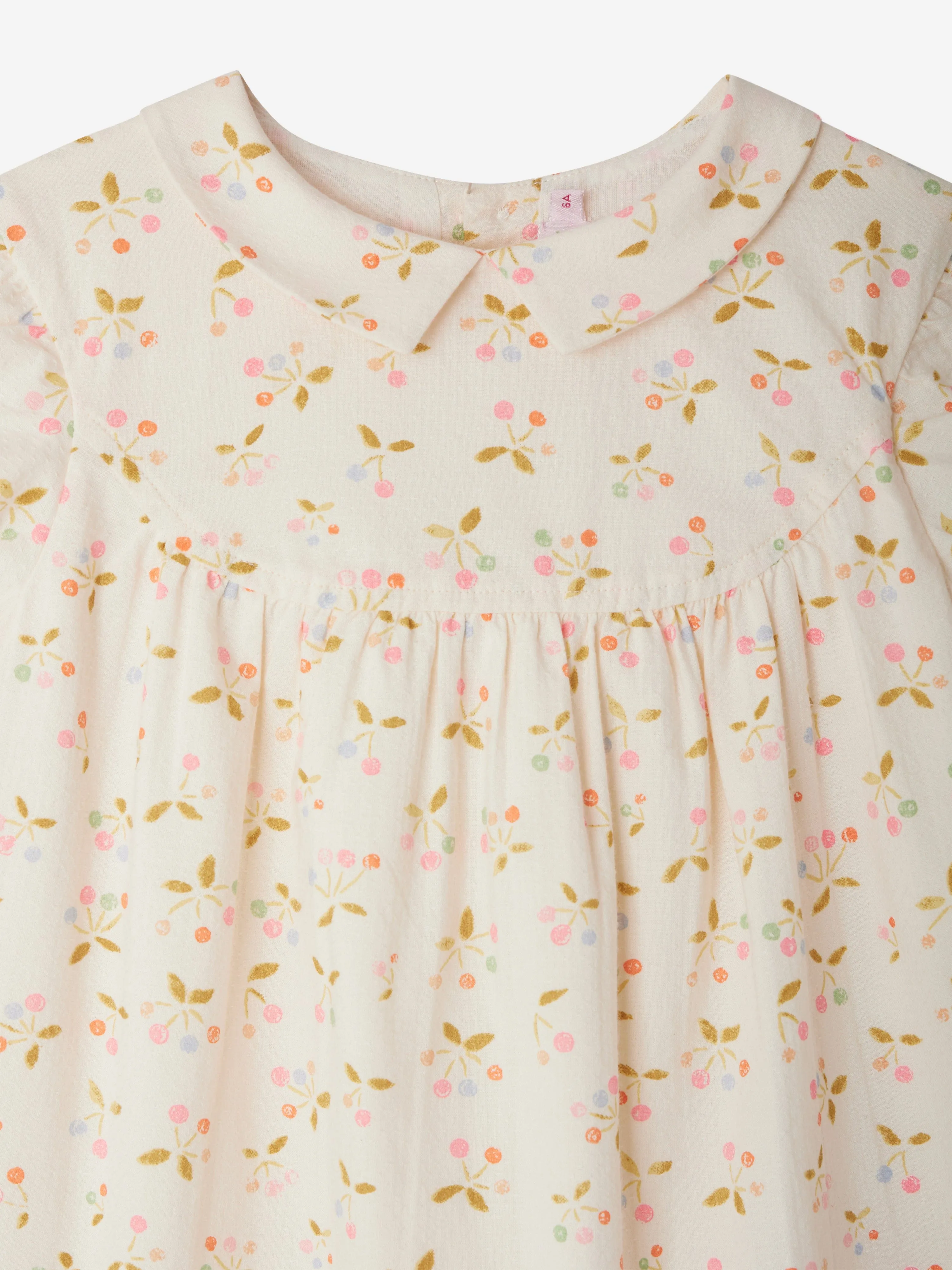 Girls Tia Dress in Ivory