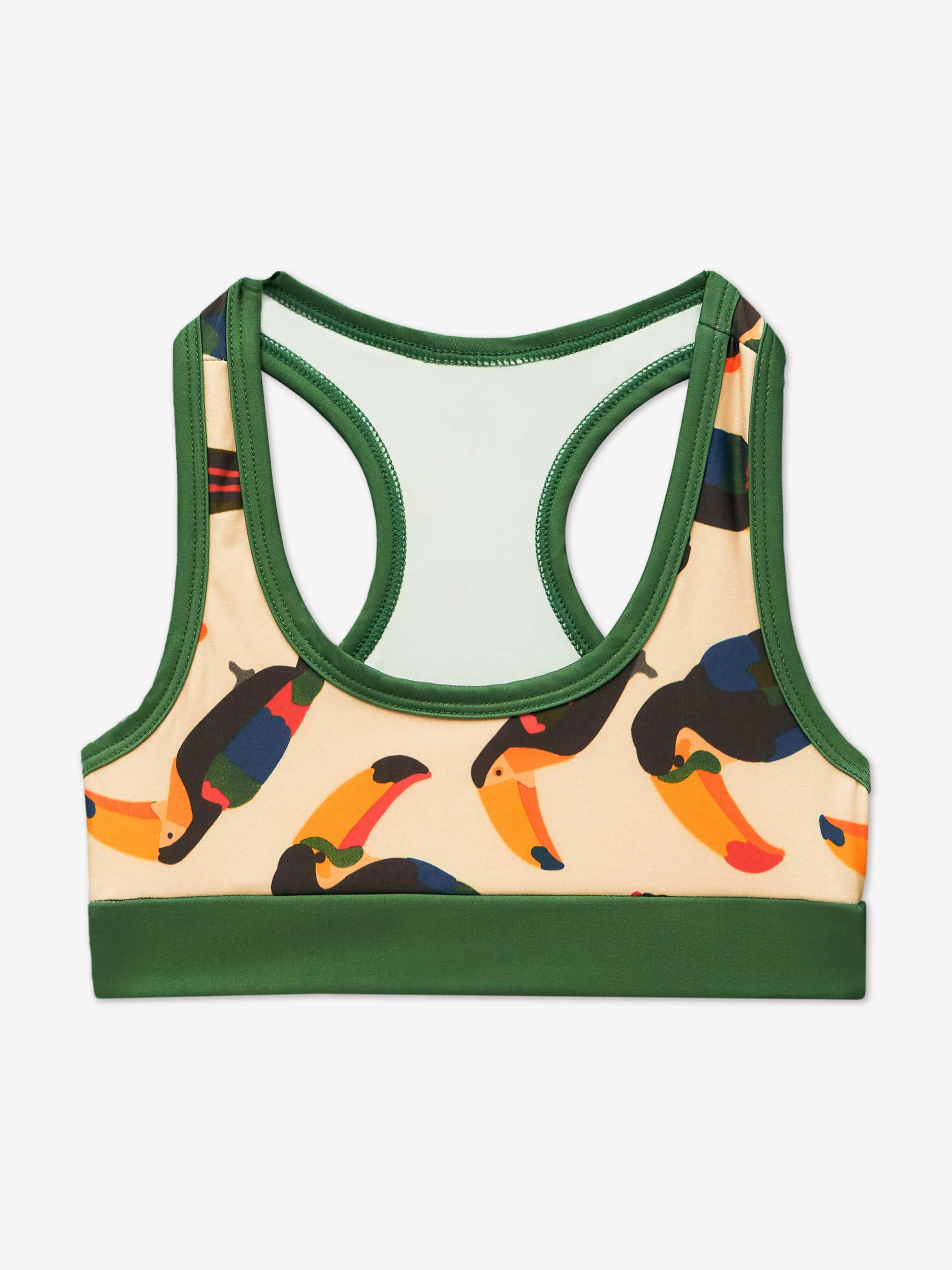 Girls Toucan Bikini in Beige