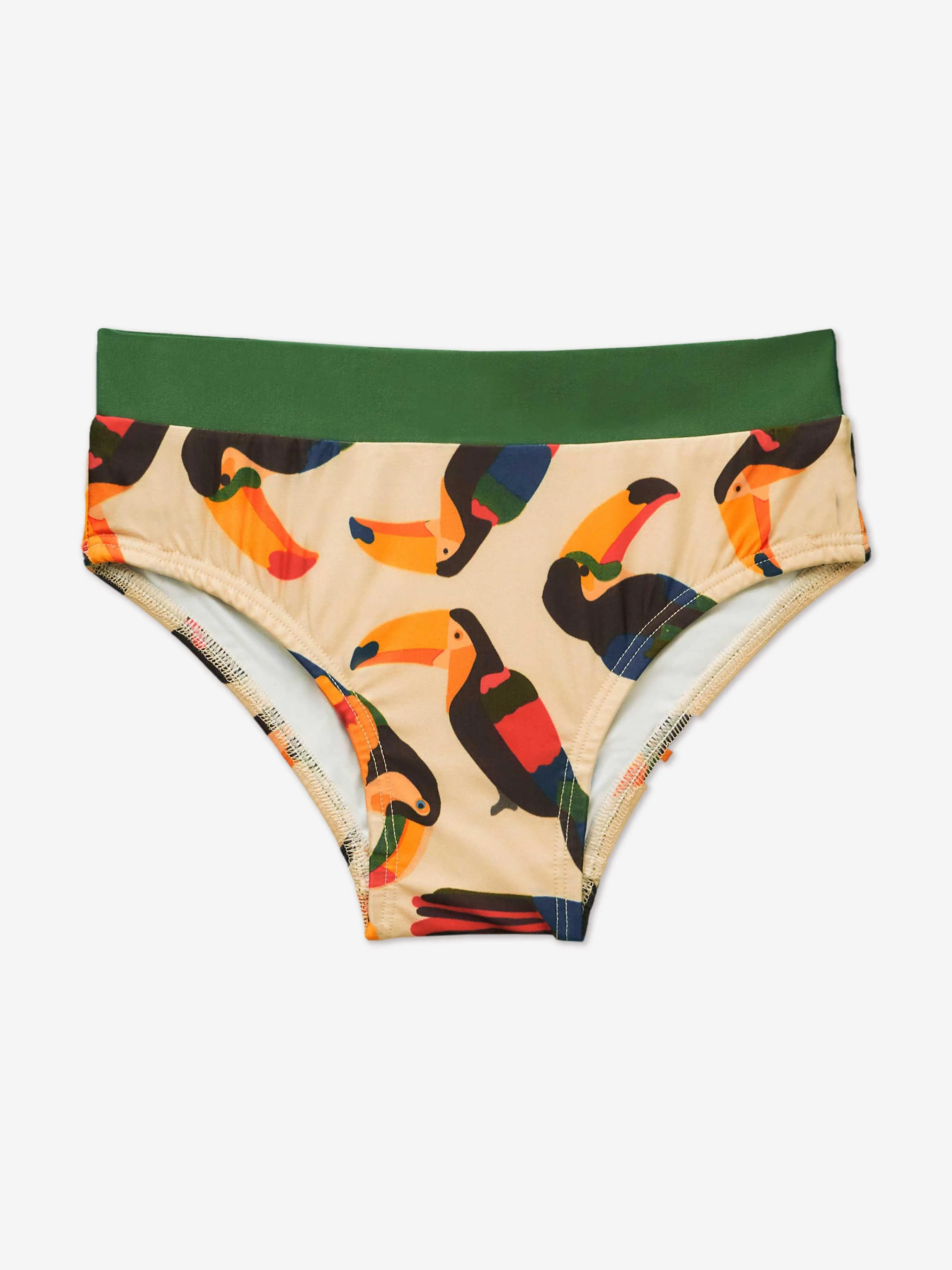 Girls Toucan Bikini in Beige