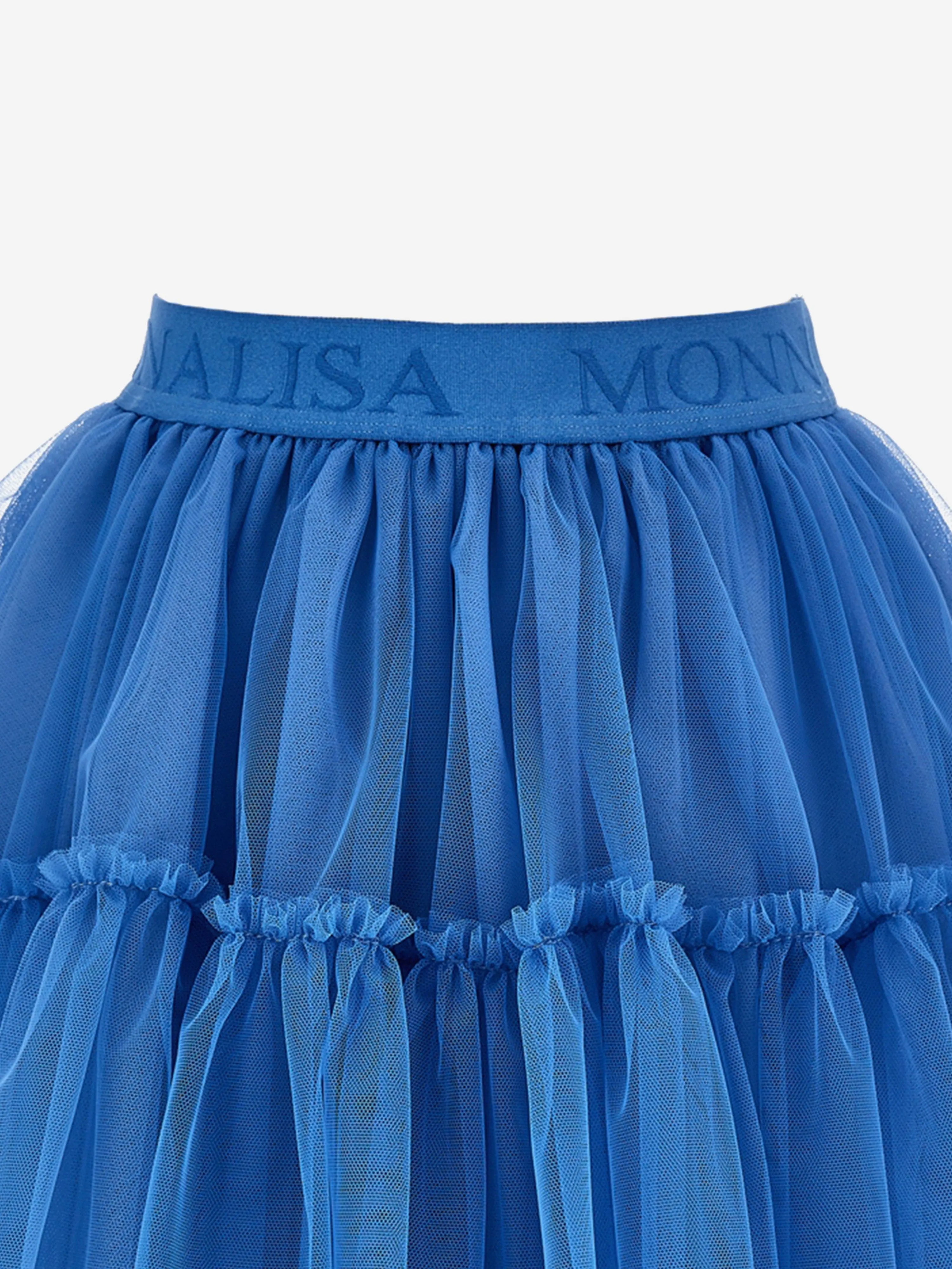 Girls Tulle Tutu Skirt in Blue
