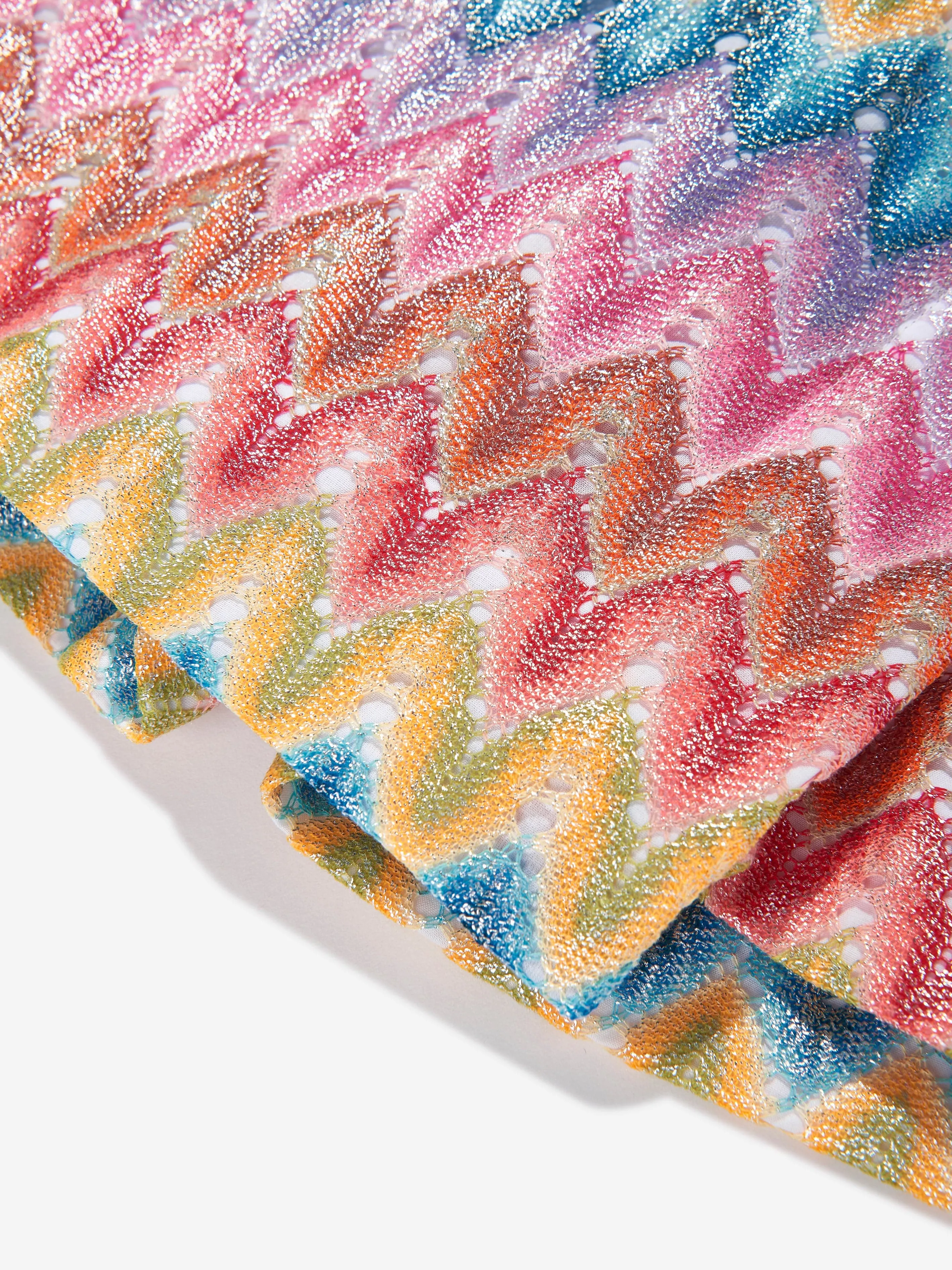 Girls Zigzag Skirt in Multicolour