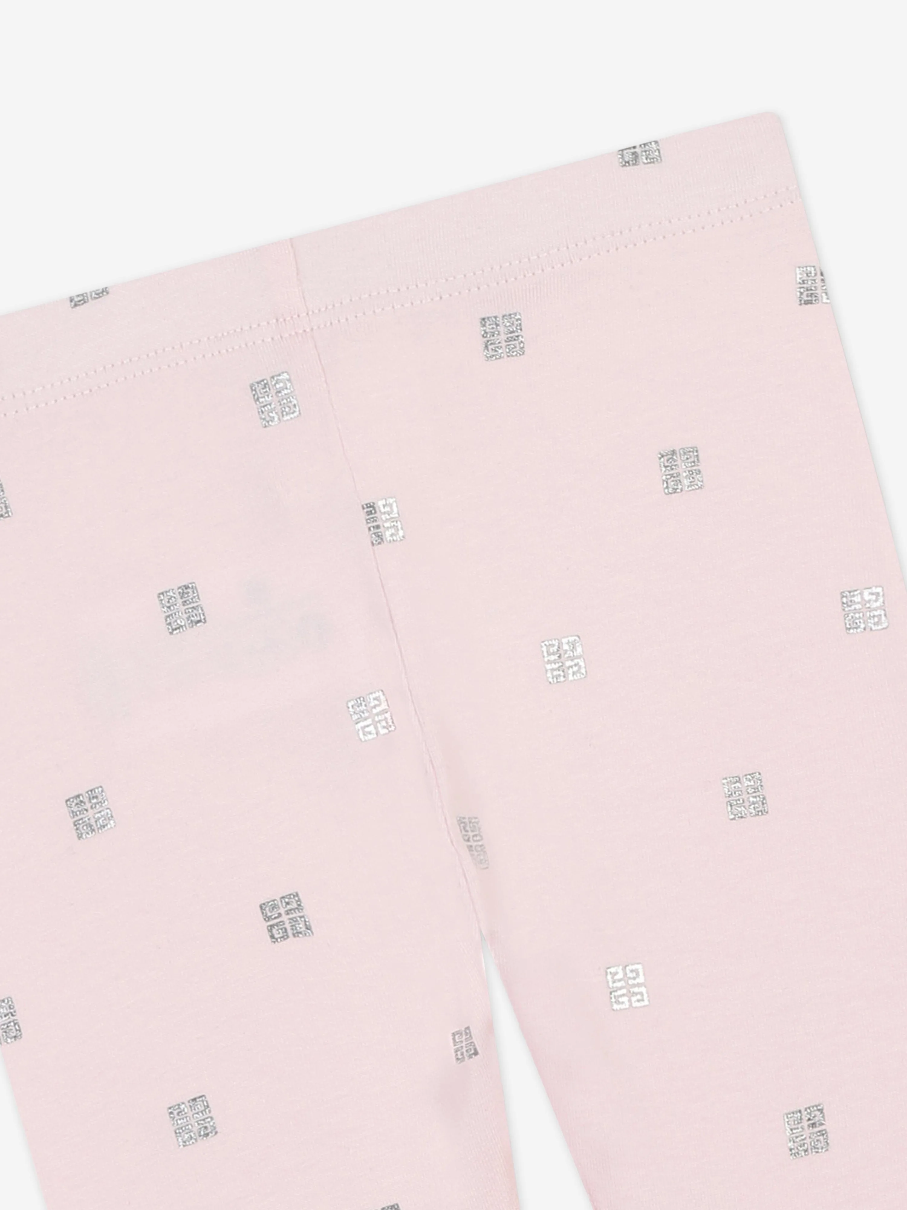Givenchy Baby Girls 4G Logo Leggings in Pink