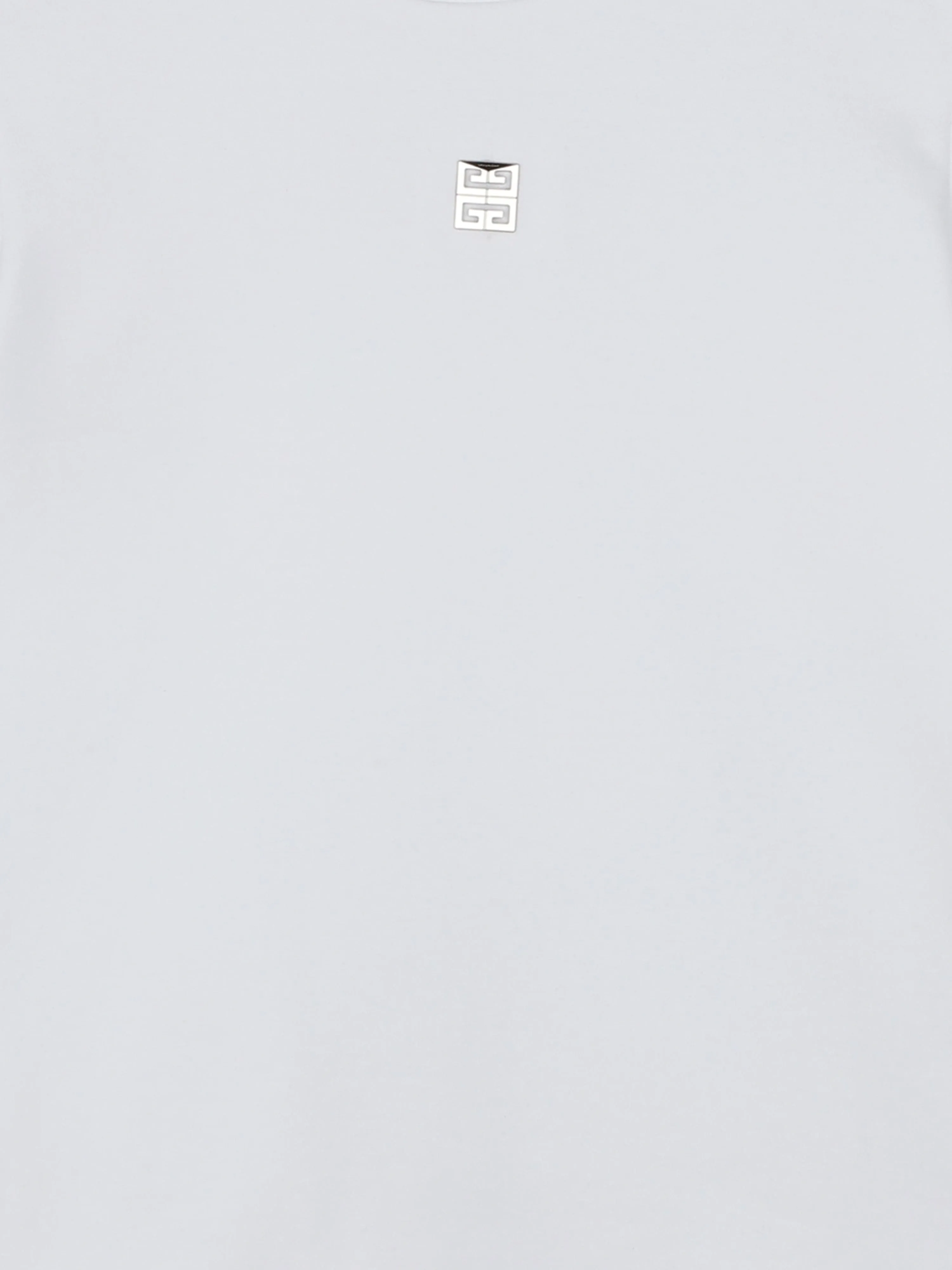 Givenchy Girls Puffy Sleeve Logo T-Shirt in White
