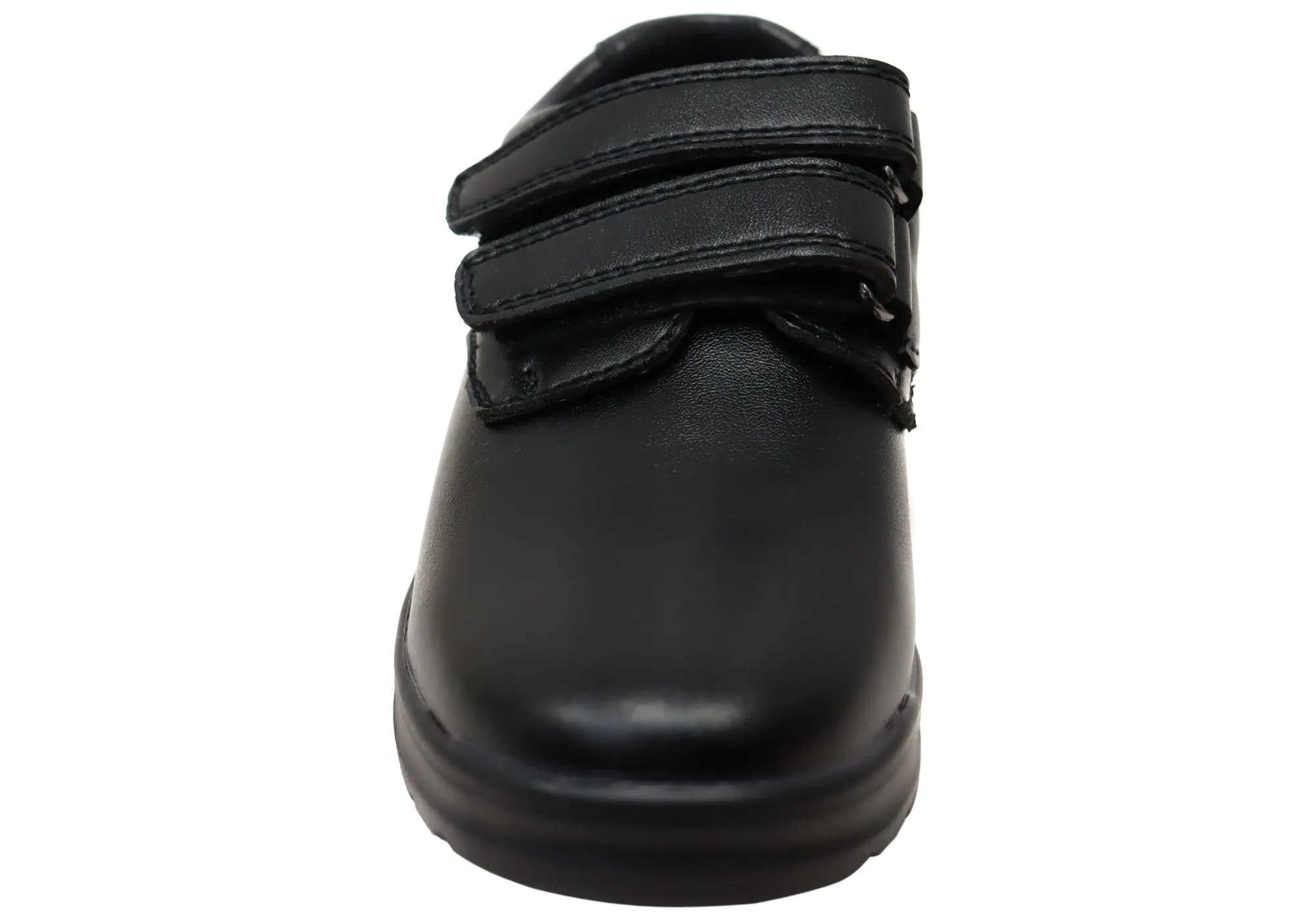Grosby Evan 2 Kids Leather Durable Adjustable Strap School Shoes Grosby Shoes