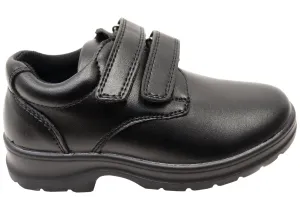 Grosby Evan 2 Kids Leather Durable Adjustable Strap School Shoes Grosby Shoes