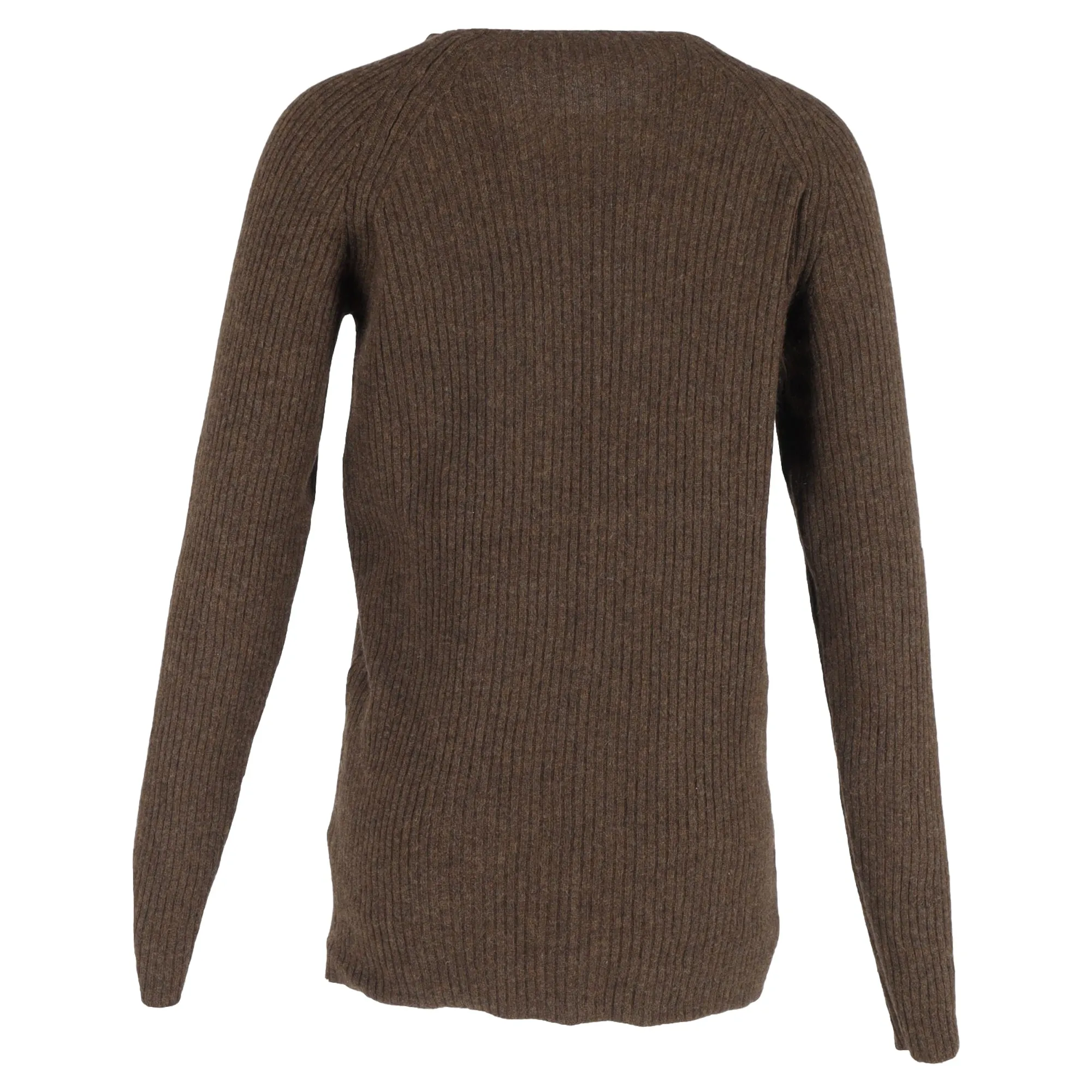 Haider Ackermann Crewneck Sweater in Brown Wool