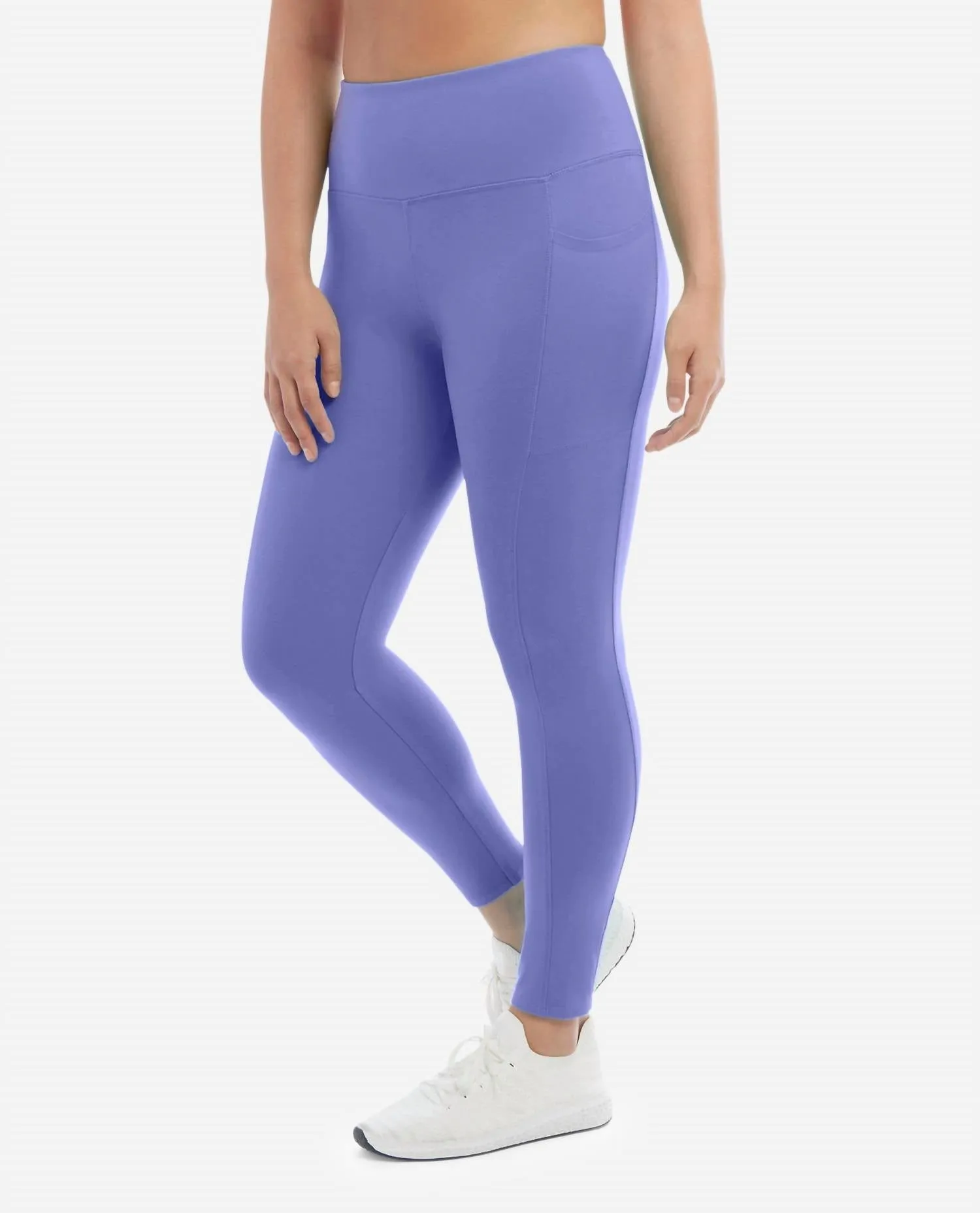 High Rise Bonded Leggings In Venice Blue