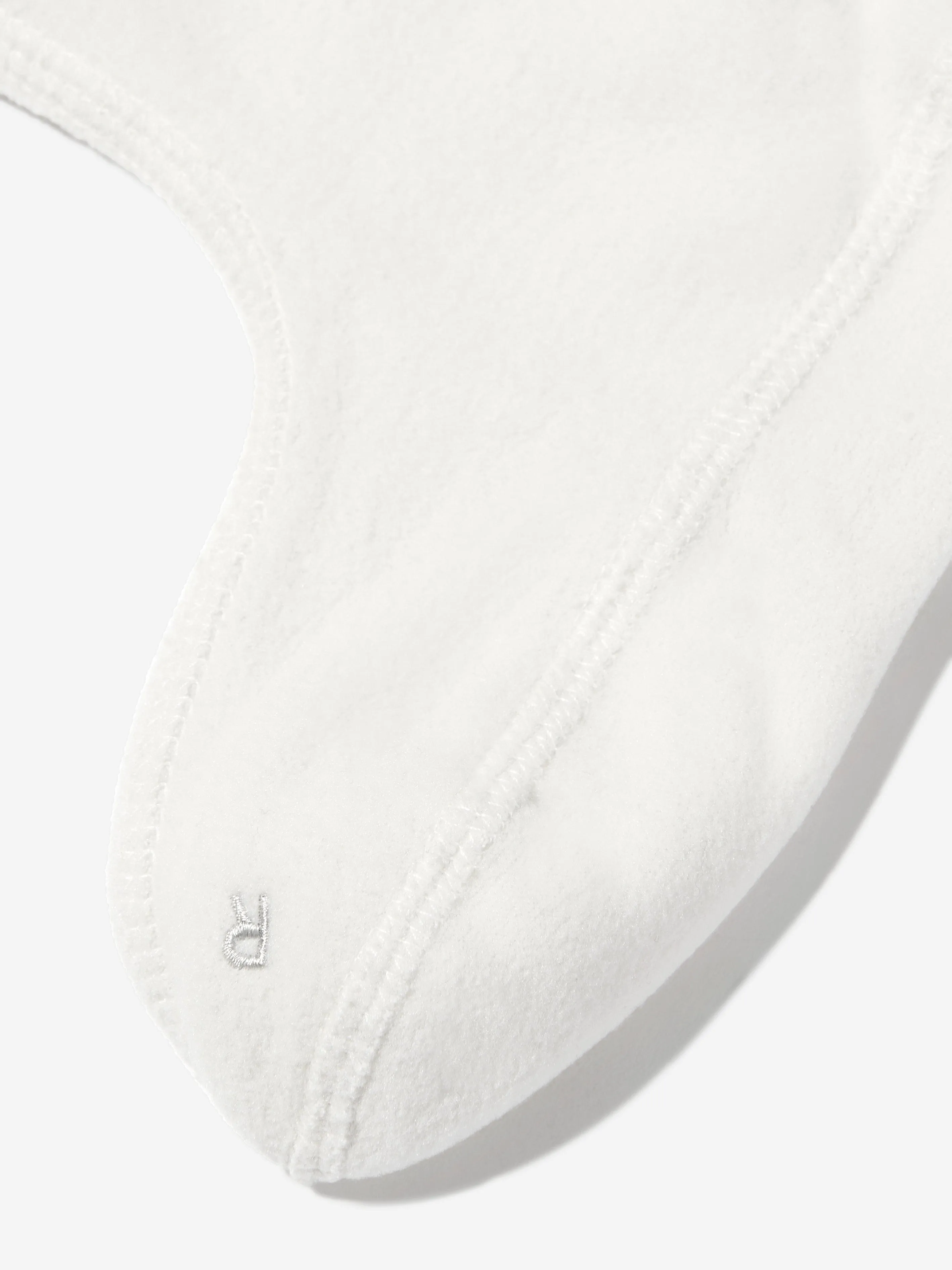 Hunter Kids Recycled 6 Stitch Cable Boot Socks in White