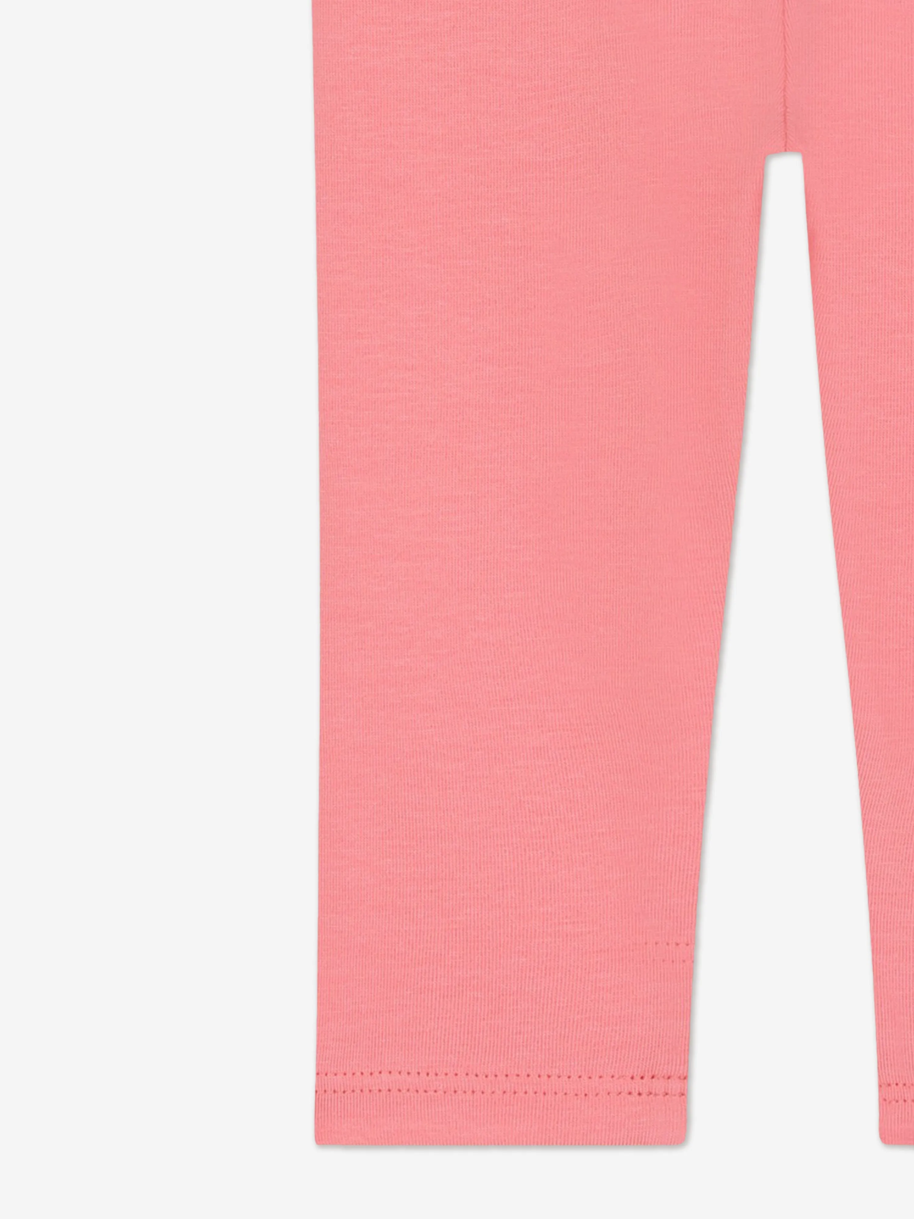 KENZO Baby Girls Logo Leggings in Pink
