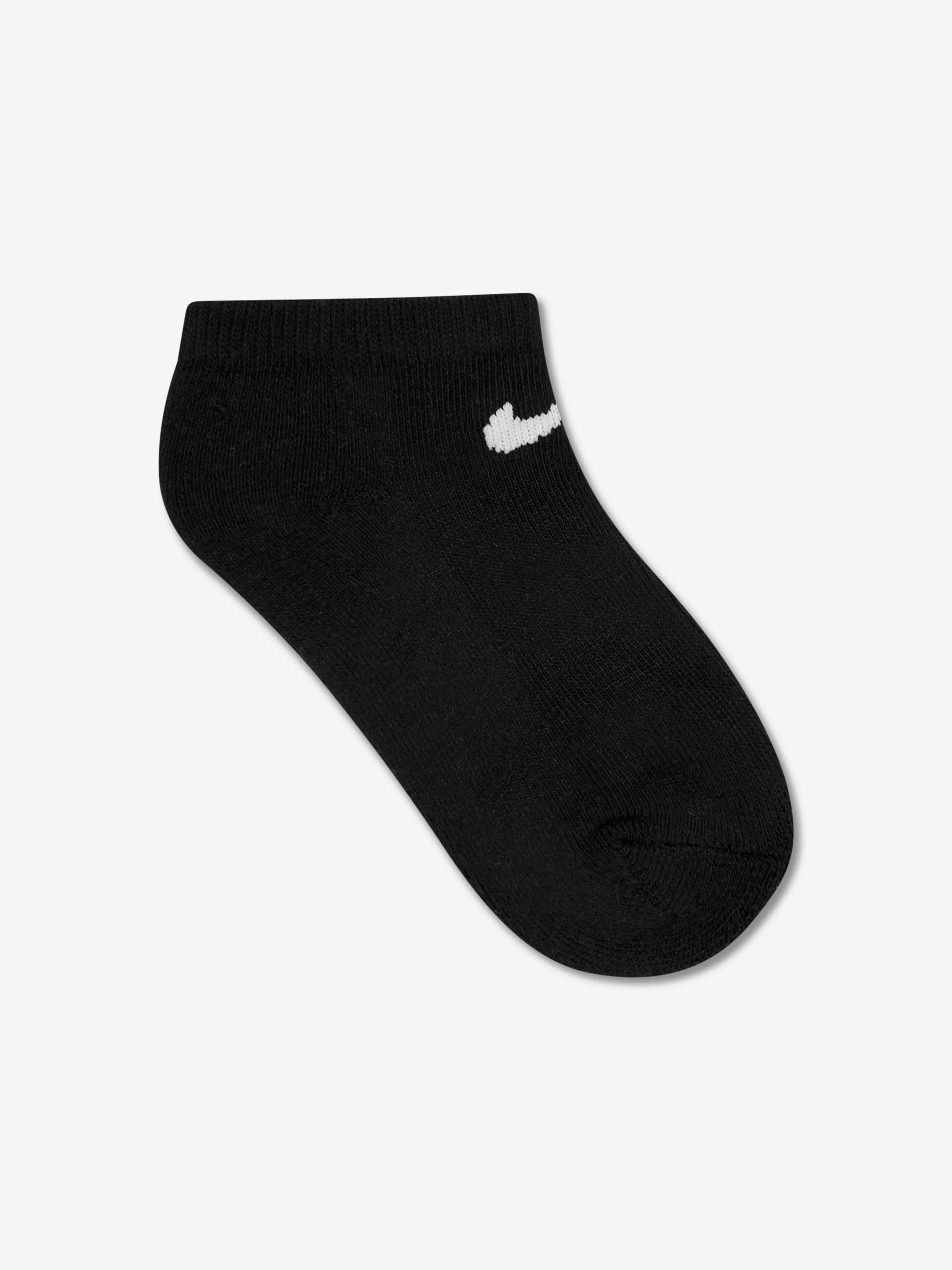 Kids 3 Pack Basic No Show Socks Set in Multicolour