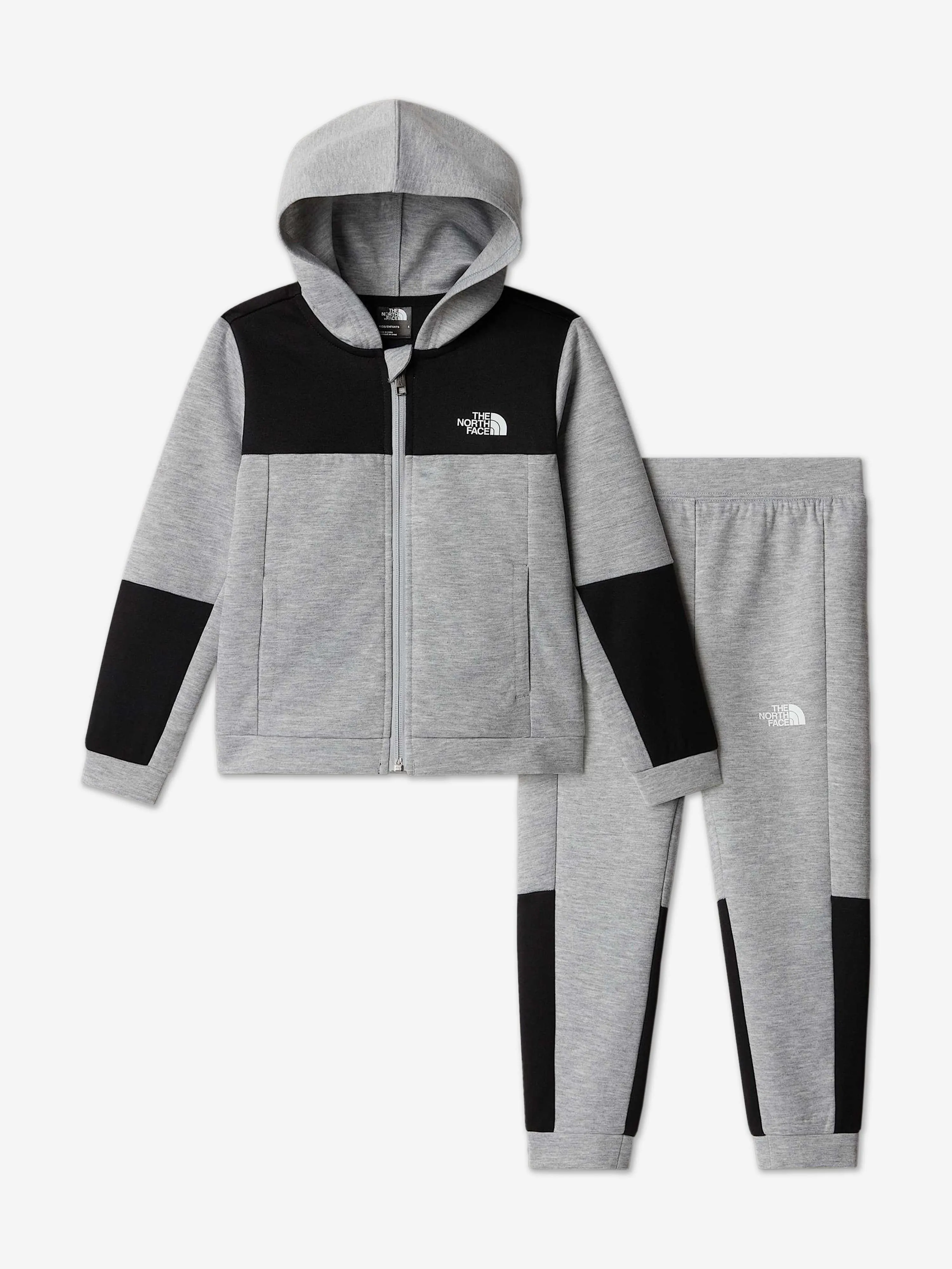 Kids Easy Full Zip Tracksuit in Grey