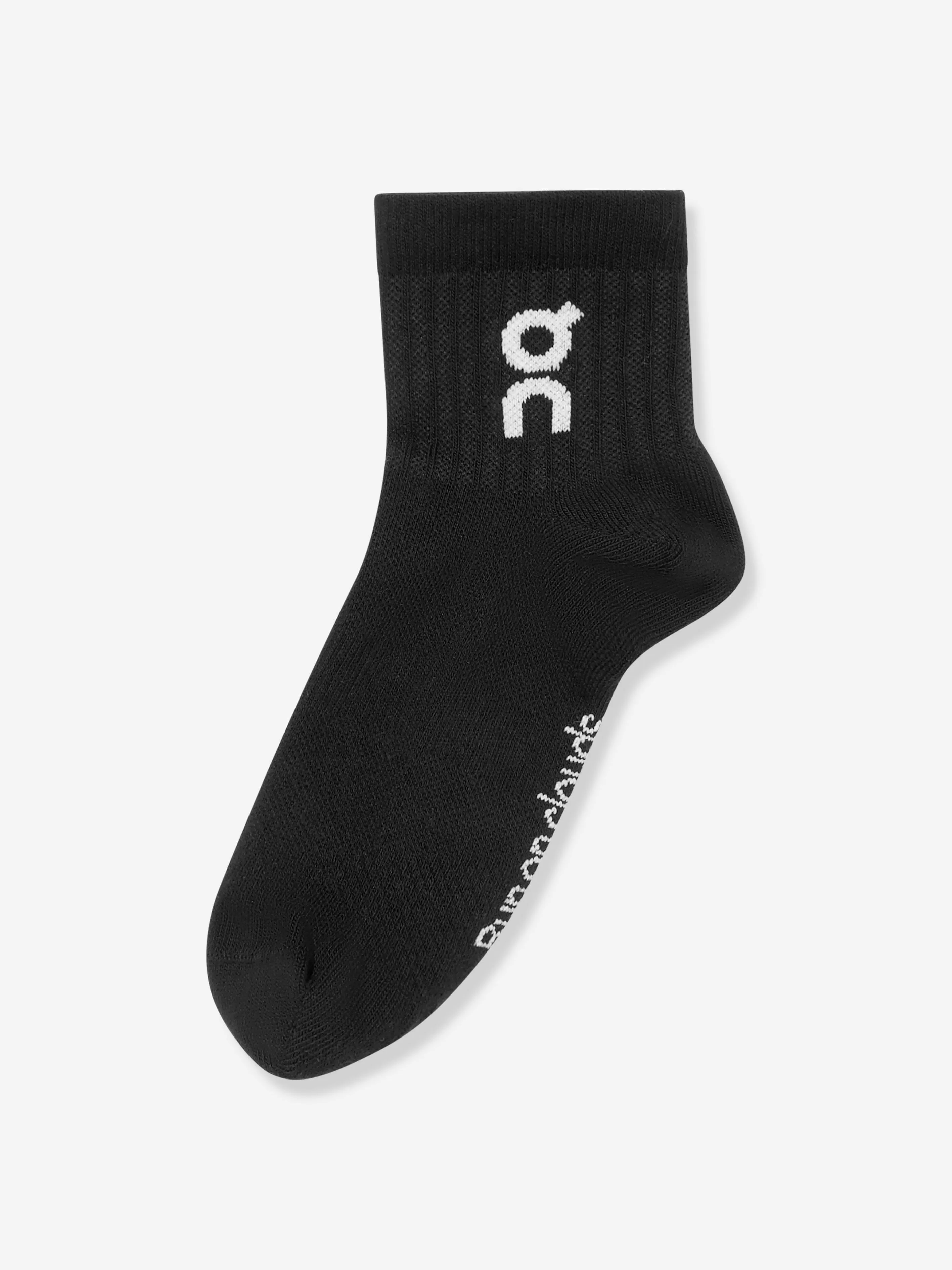 Kids Logo 3 Pack Socks Set in Black