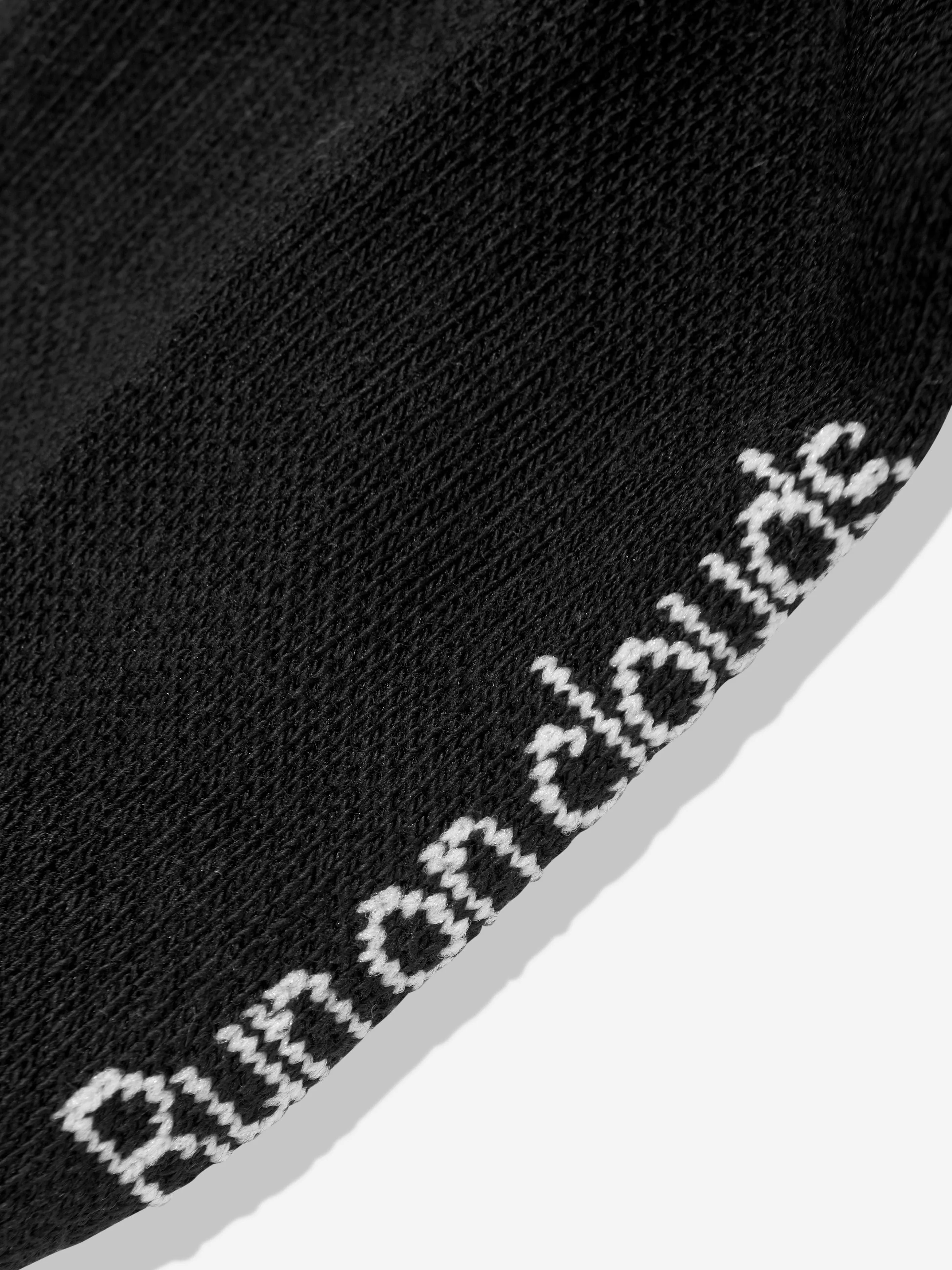 Kids Logo 3 Pack Socks Set in Black