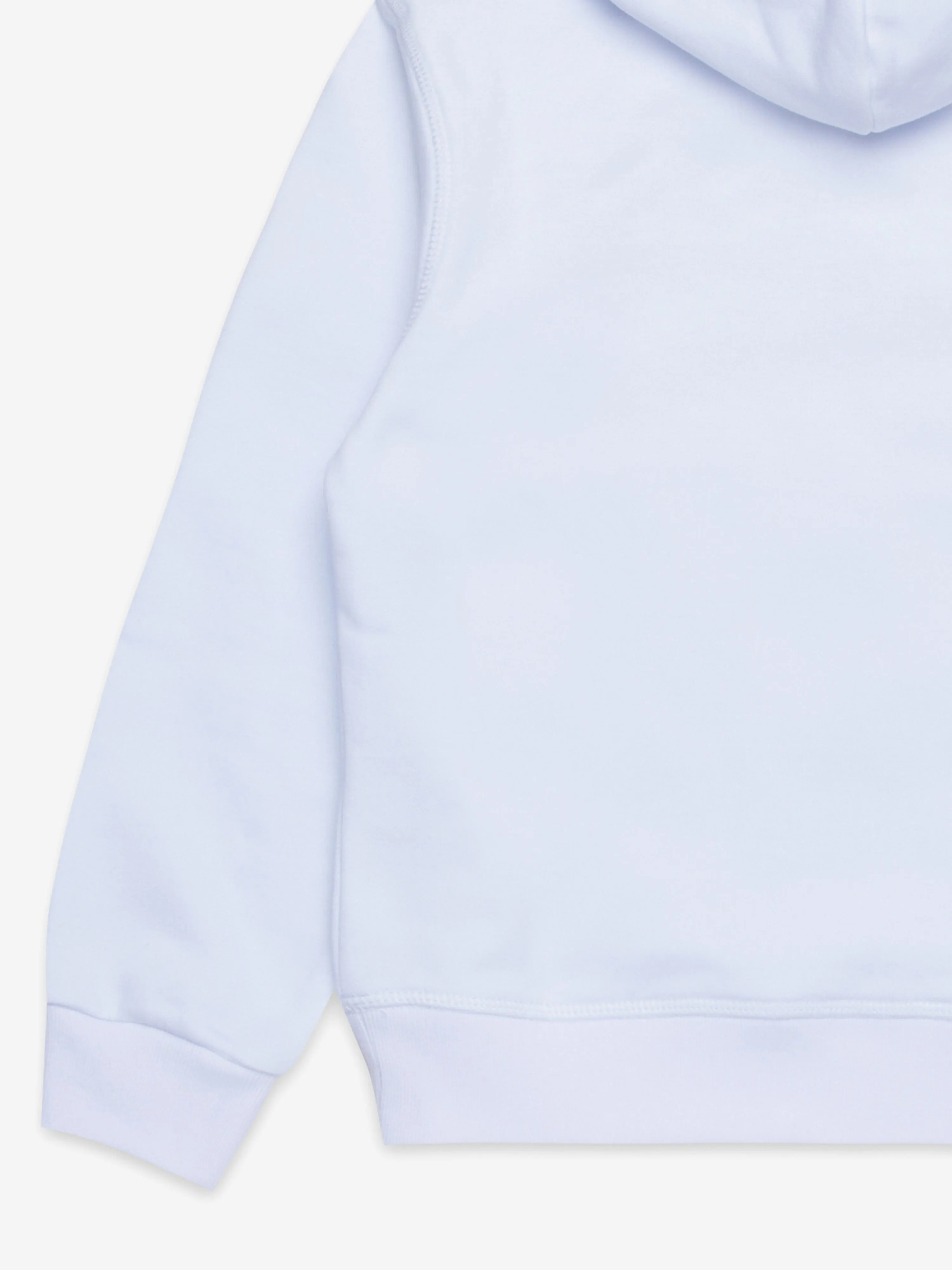 Kids Logo Hoodie in White