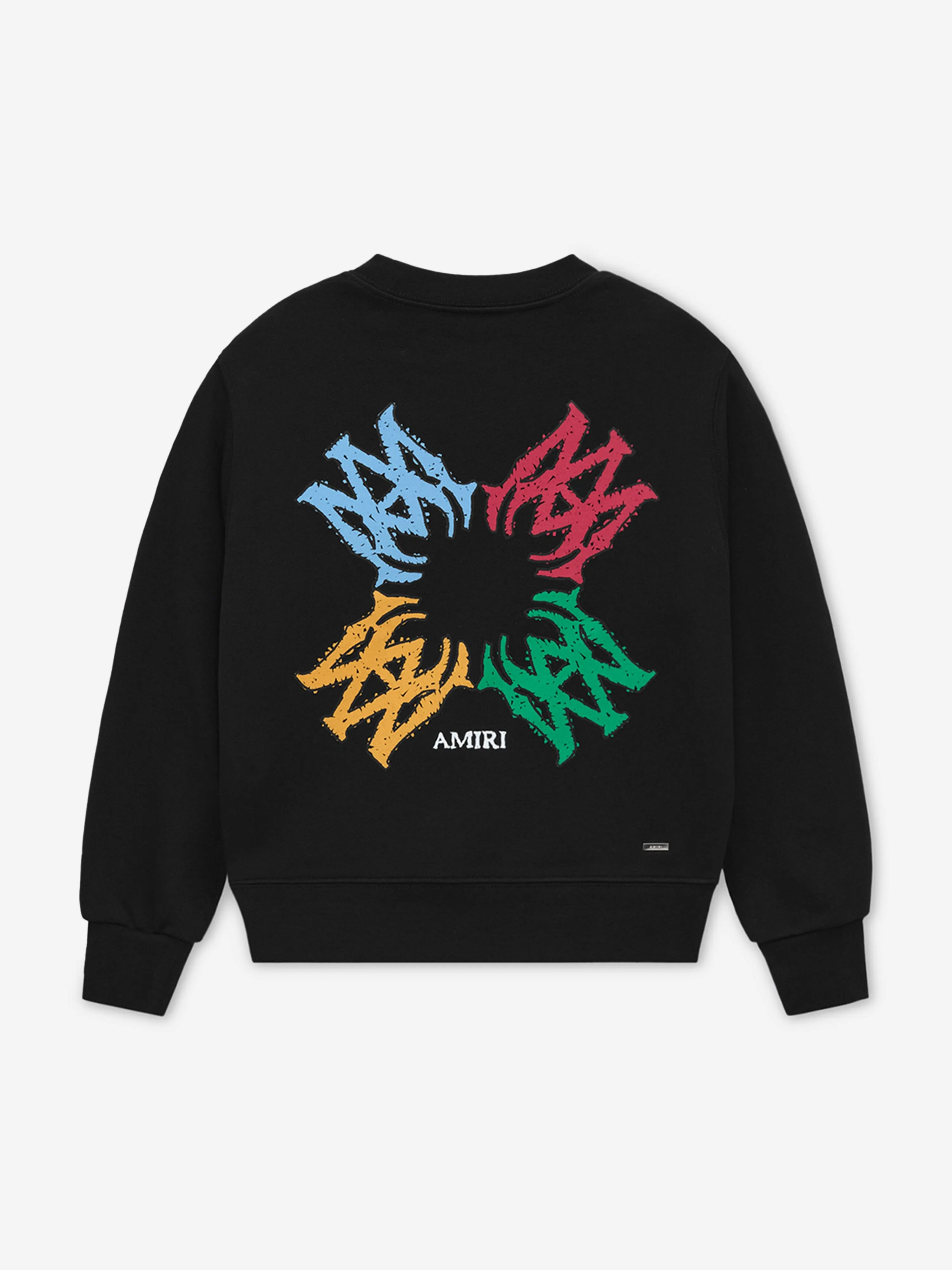 Kids MA Quad Scribble Sweatshirt in Black