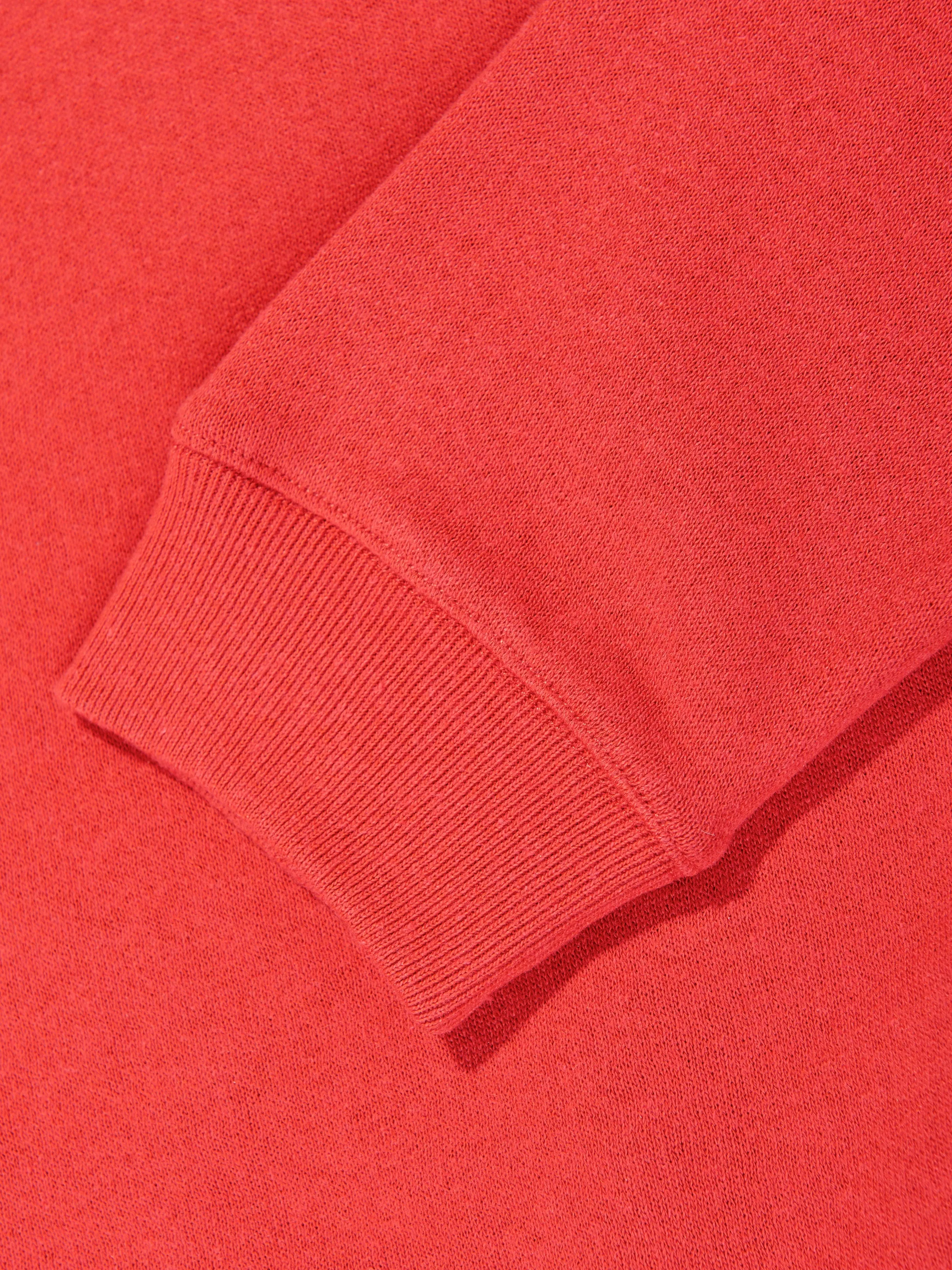 Kids Varsity Crest Sweatshirt in Red